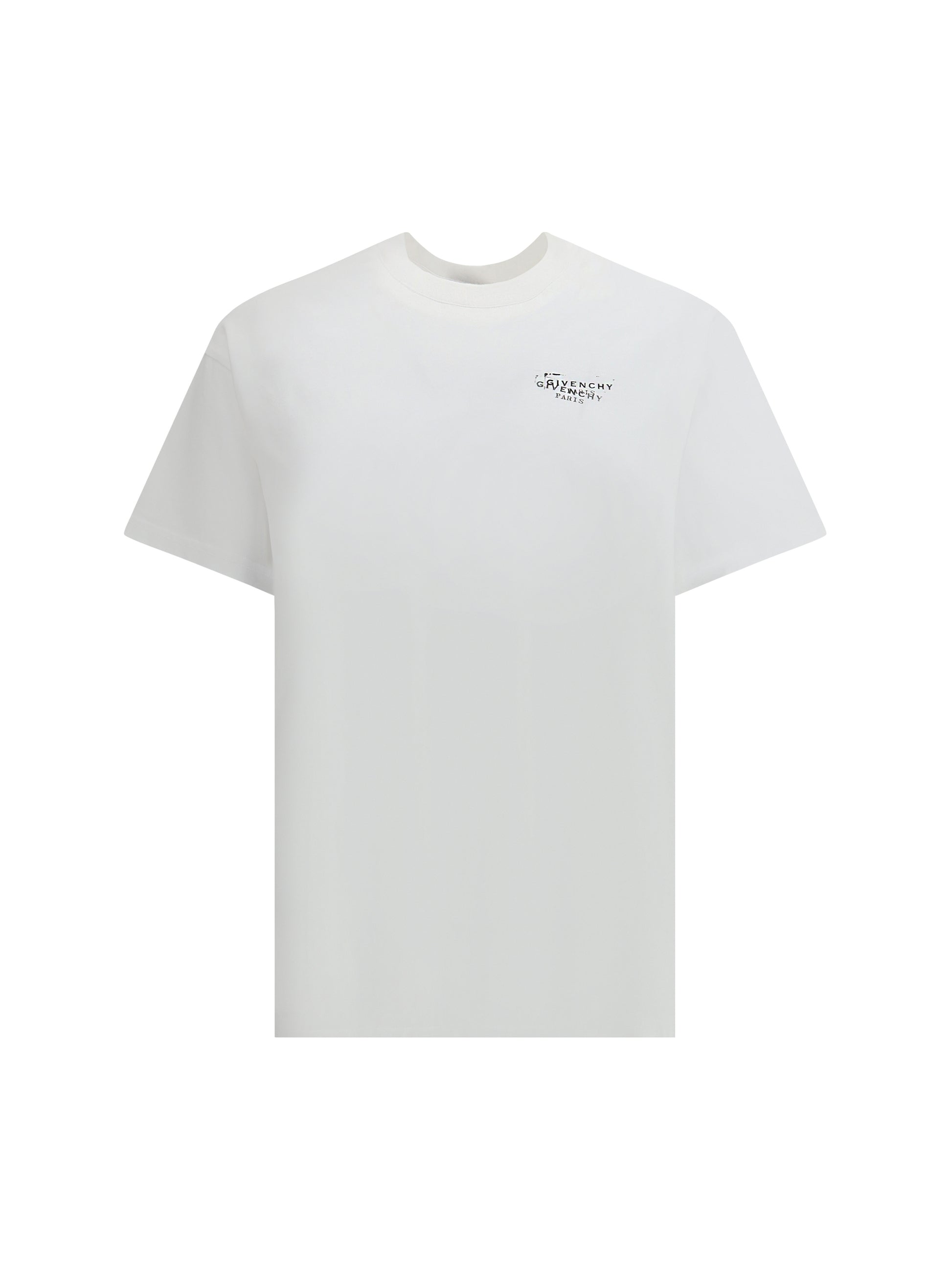 Givenchy Men Logo Cotton T-Shirt GIVENCHY
