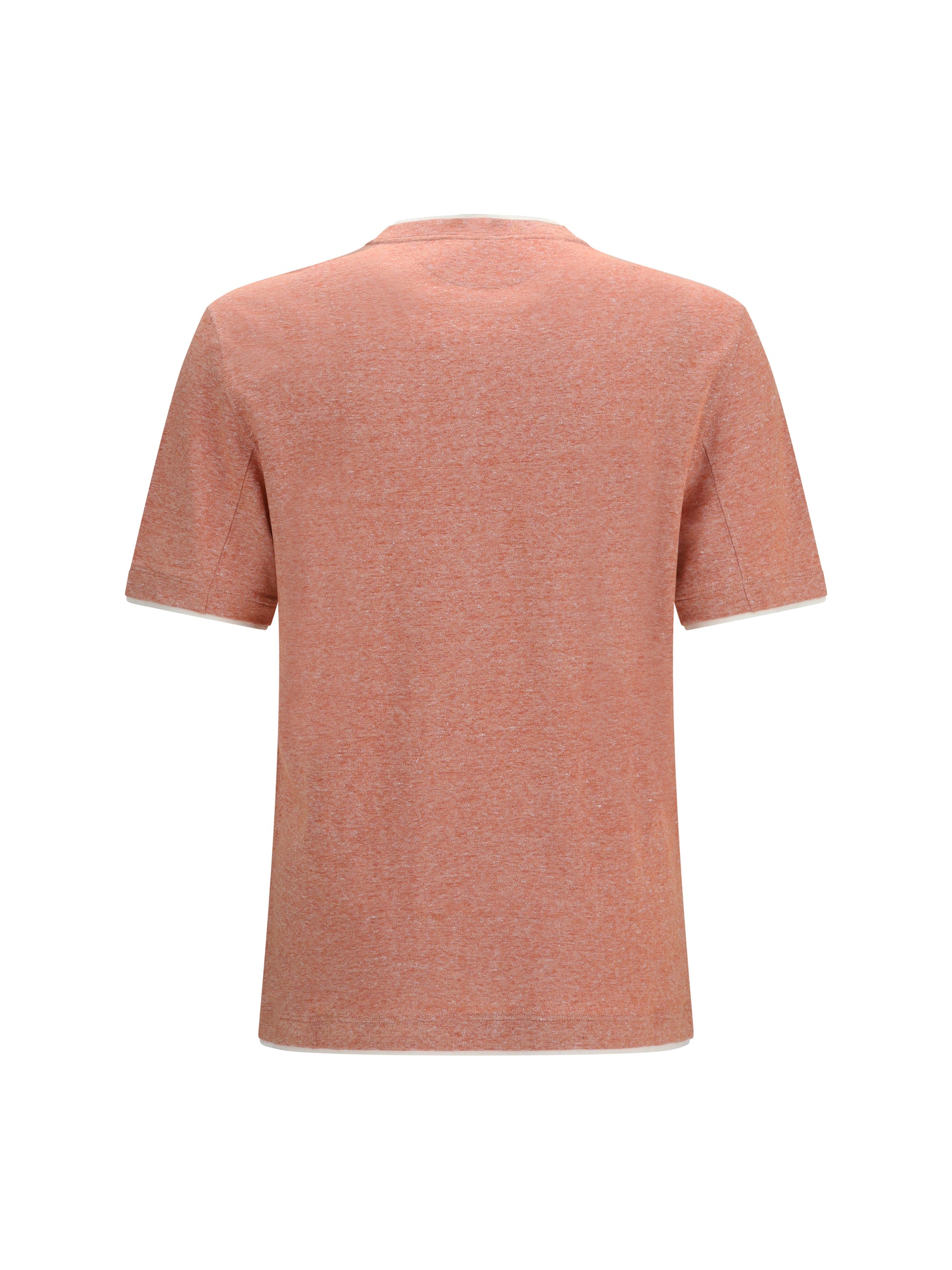 Brunello Cucinelli Men Short-Sleeve Cotton T-Shirt BRUNELLO CUCINELLI