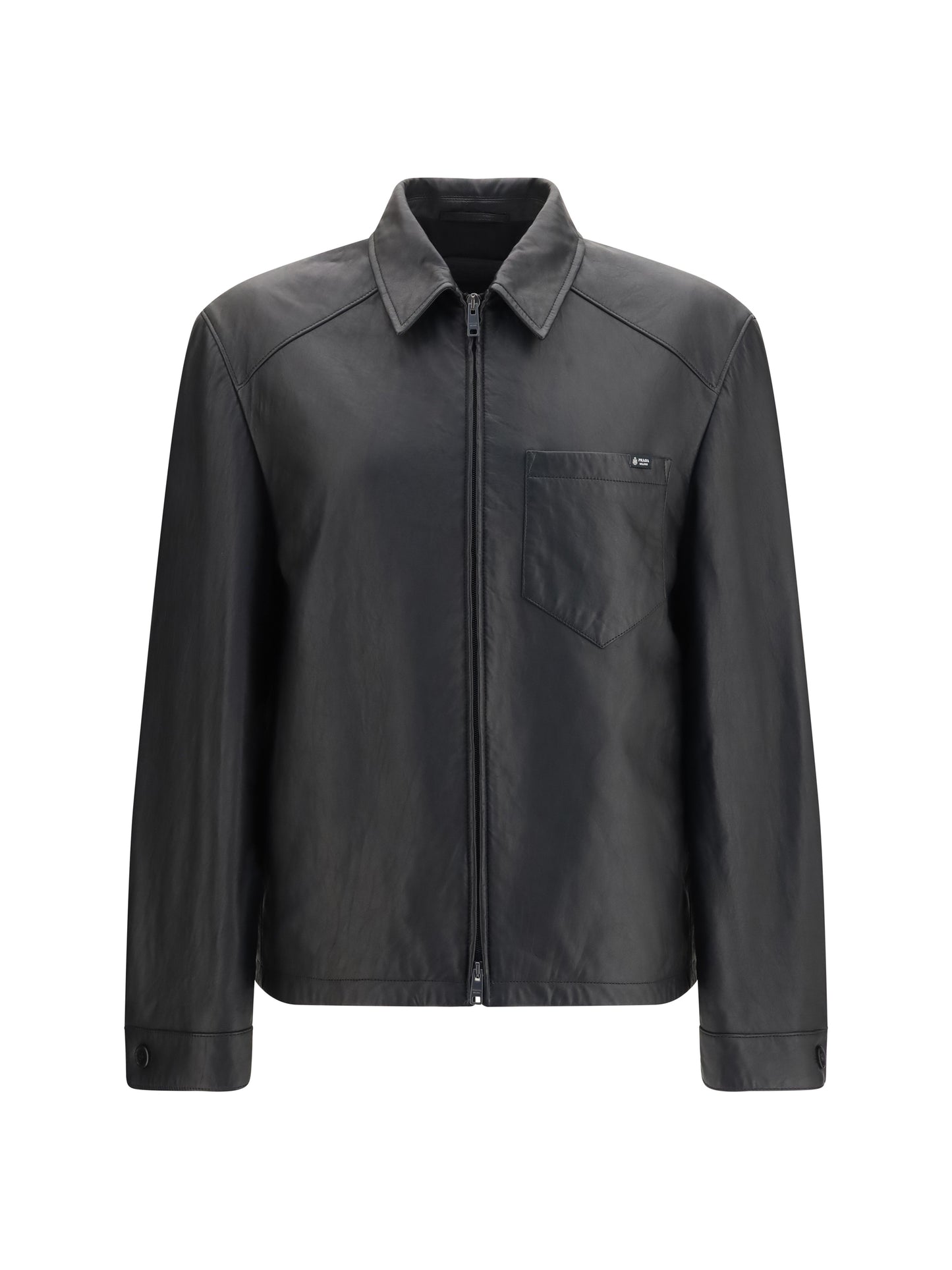 Prada Men Nappa Leather Jacket PRADA