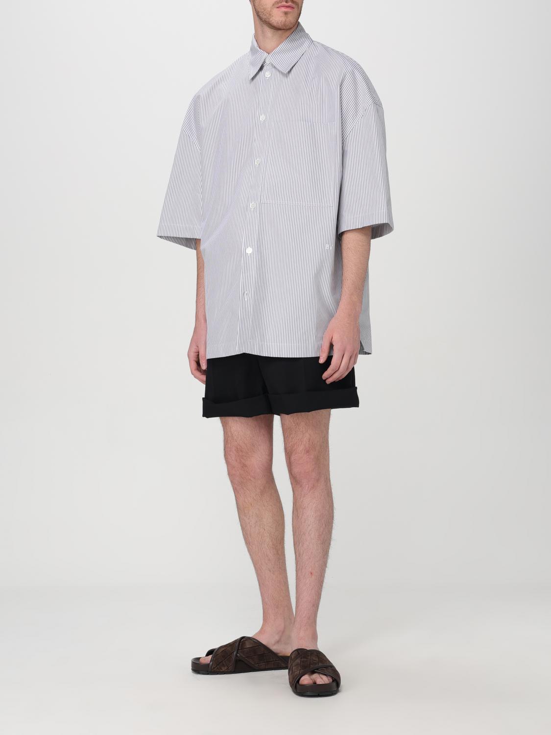 Bottega Veneta Shirt Men Blue BOTTEGA VENETA