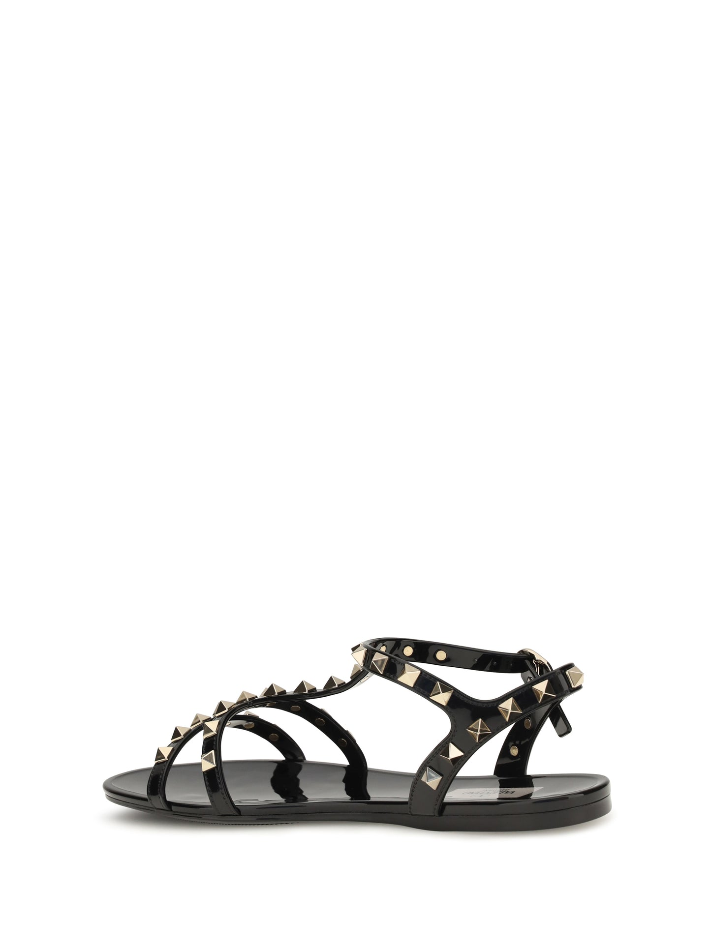 Valentino Garavani Women Rubber Rockstud Sandals VALENTINO GARAVANI