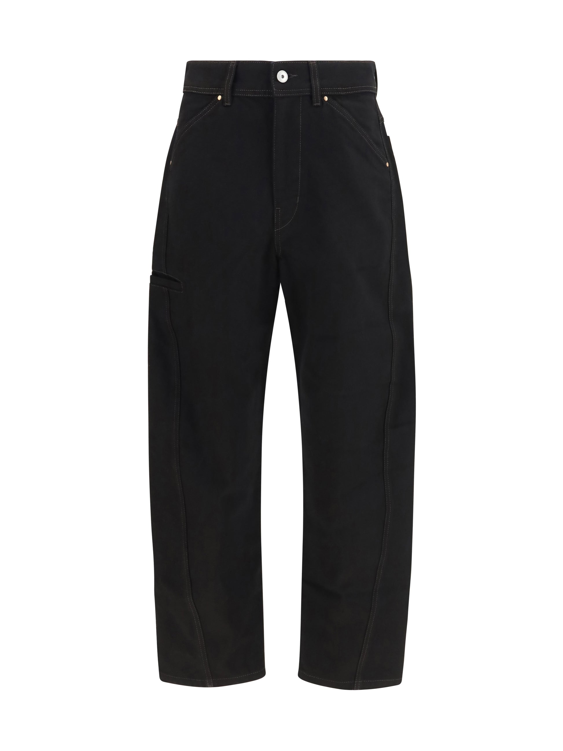 Lemaire Men Twisted Workwear Pants LEMAIRE