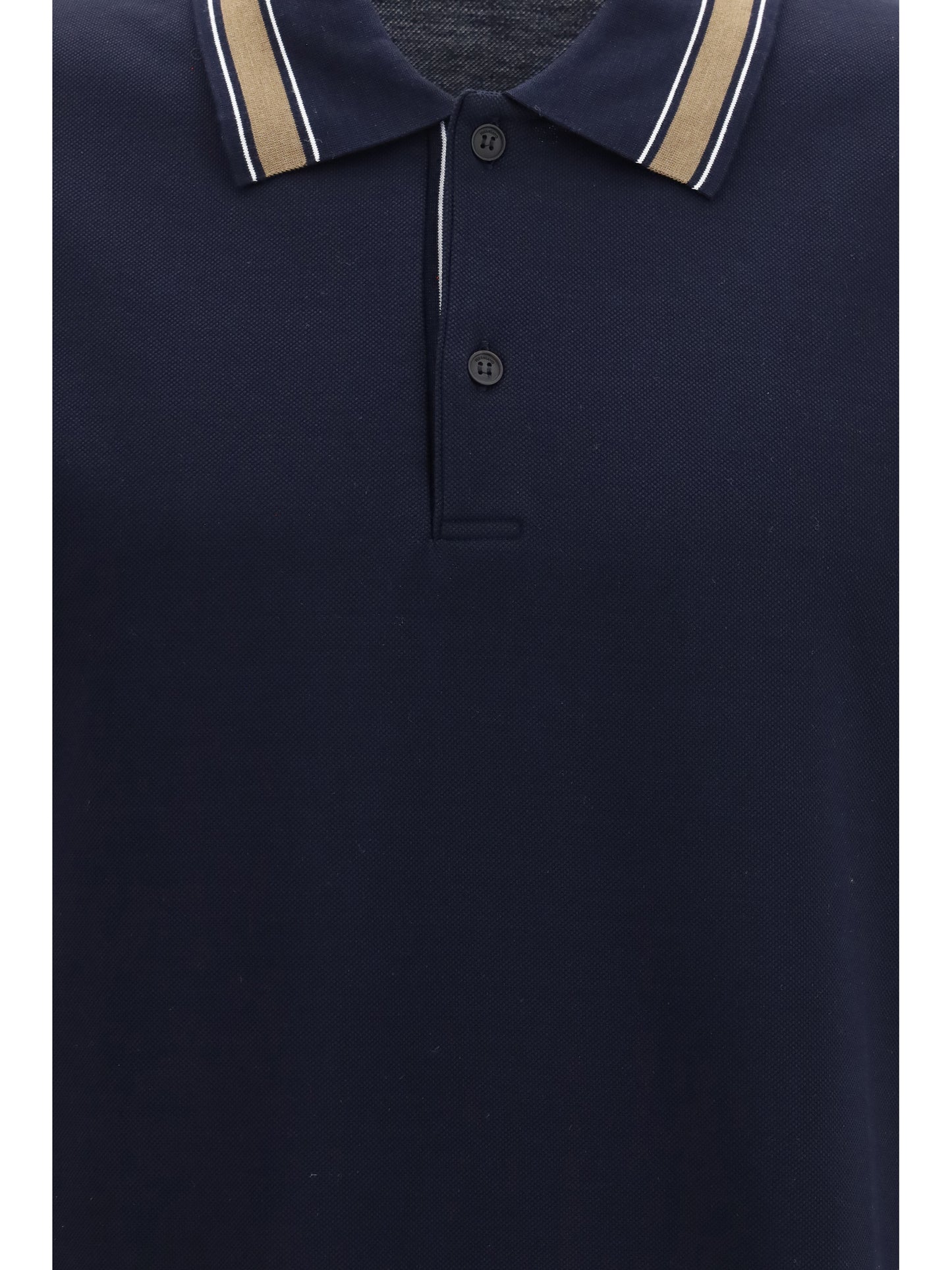 Ferragamo Men Cotton Piqué Polo Shirt