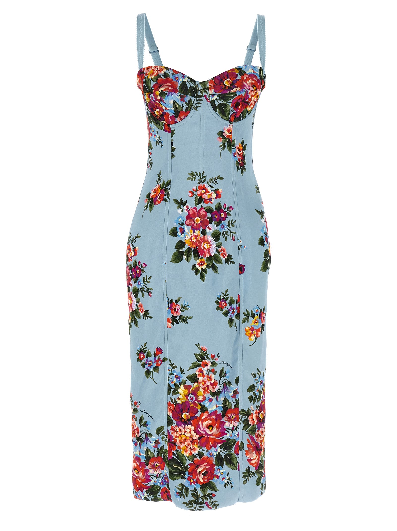Dolce & Gabbana Women 'Mazzo Di Fiori' Print Dress DOLCE & GABBANA