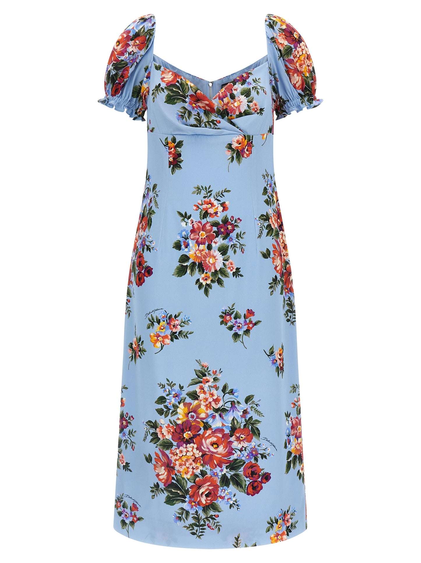 Dolce & Gabbana Women 'Mazzo Di Fiori' Print Dress DOLCE & GABBANA