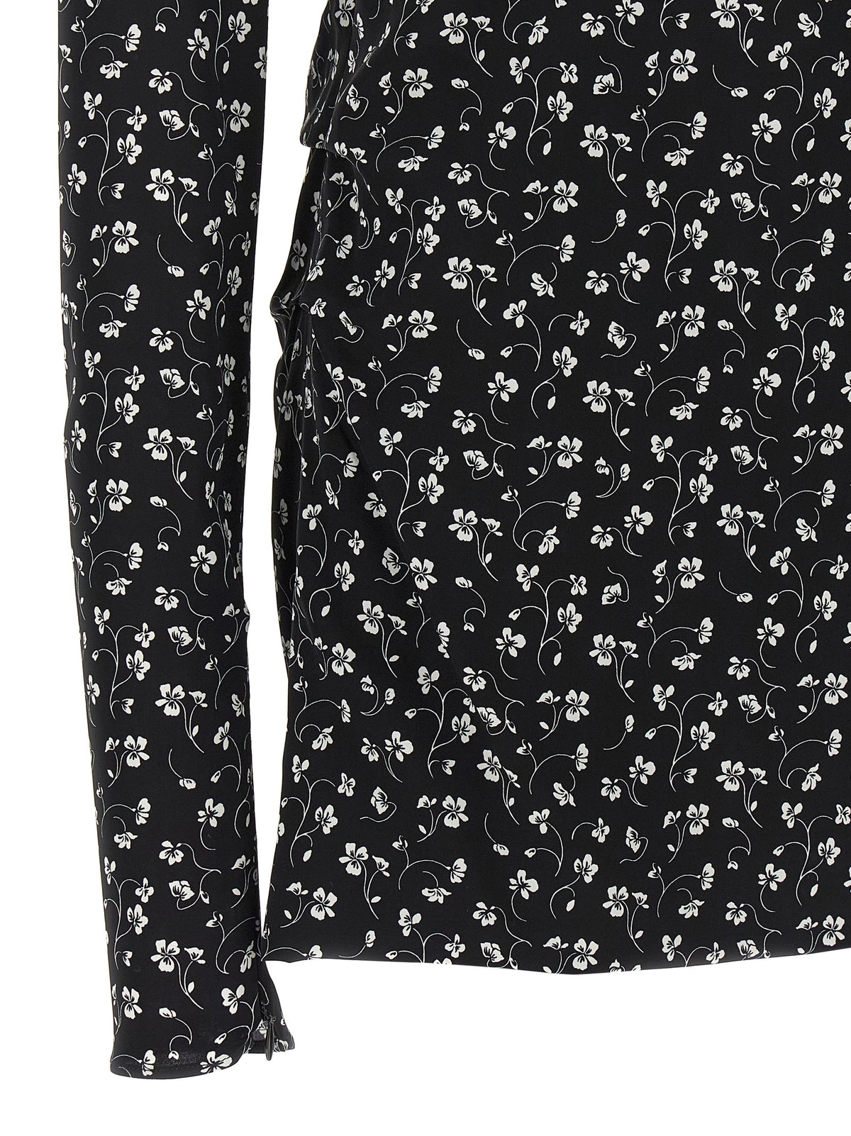 Dolce & Gabbana Women Black Flower Dress DOLCE & GABBANA