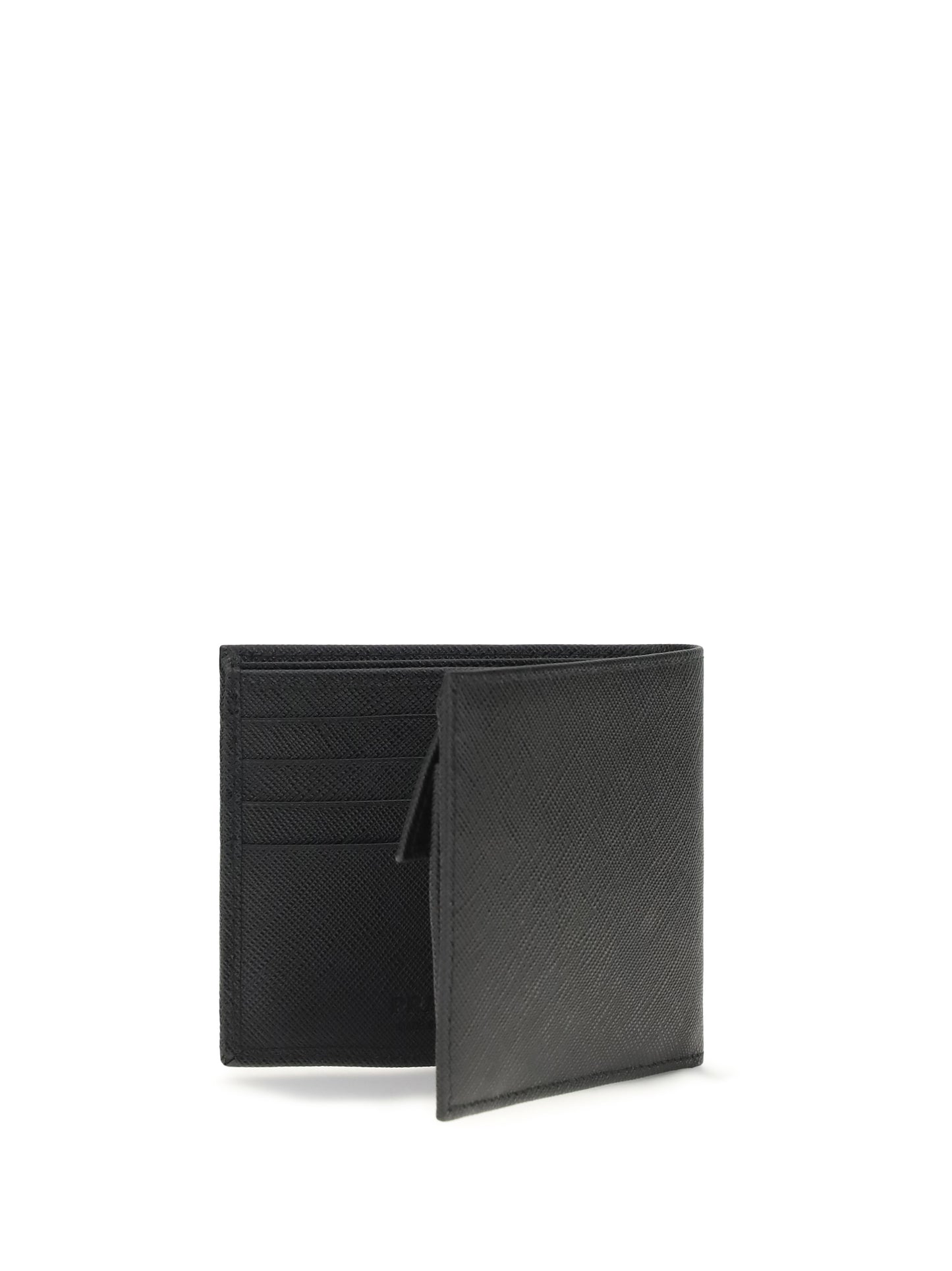 Prada Men Bifold Wallet In Saffiano Leather PRADA