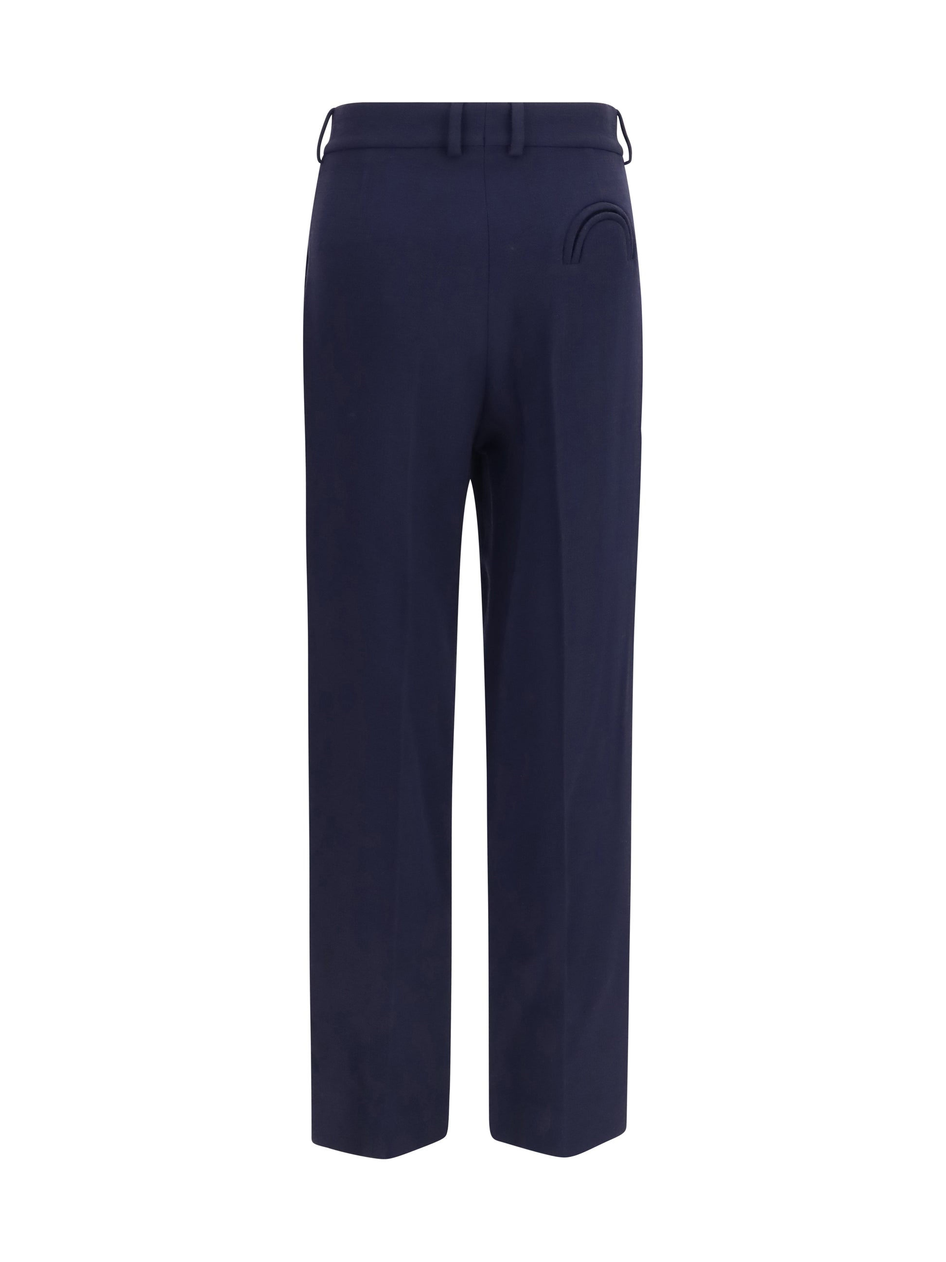 Blazè Milano Women Alcanara Fox Lightweight Wool Pants BLAZE MILANO