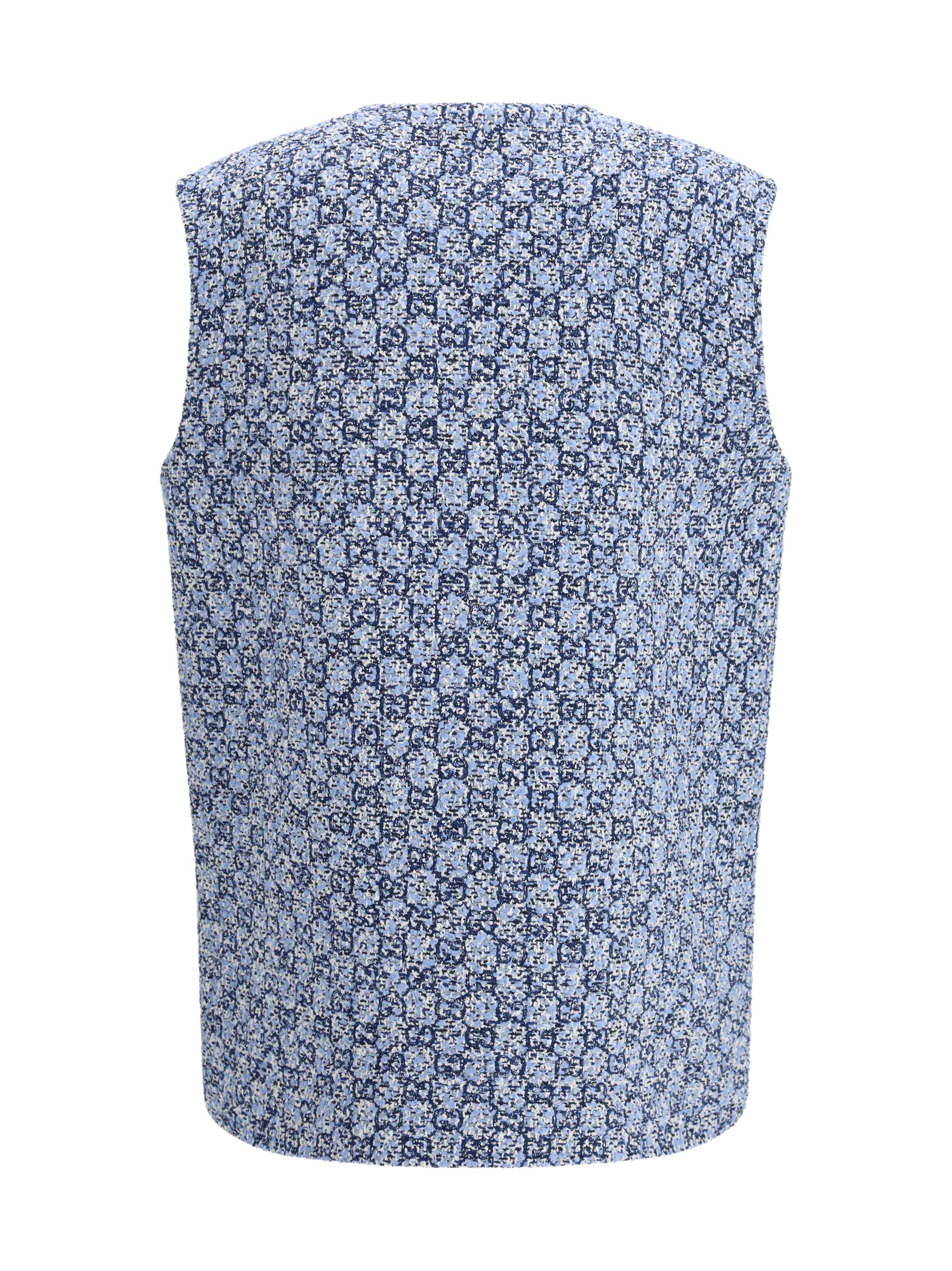 Gucci Women Gg Tweed Vest GUCCI