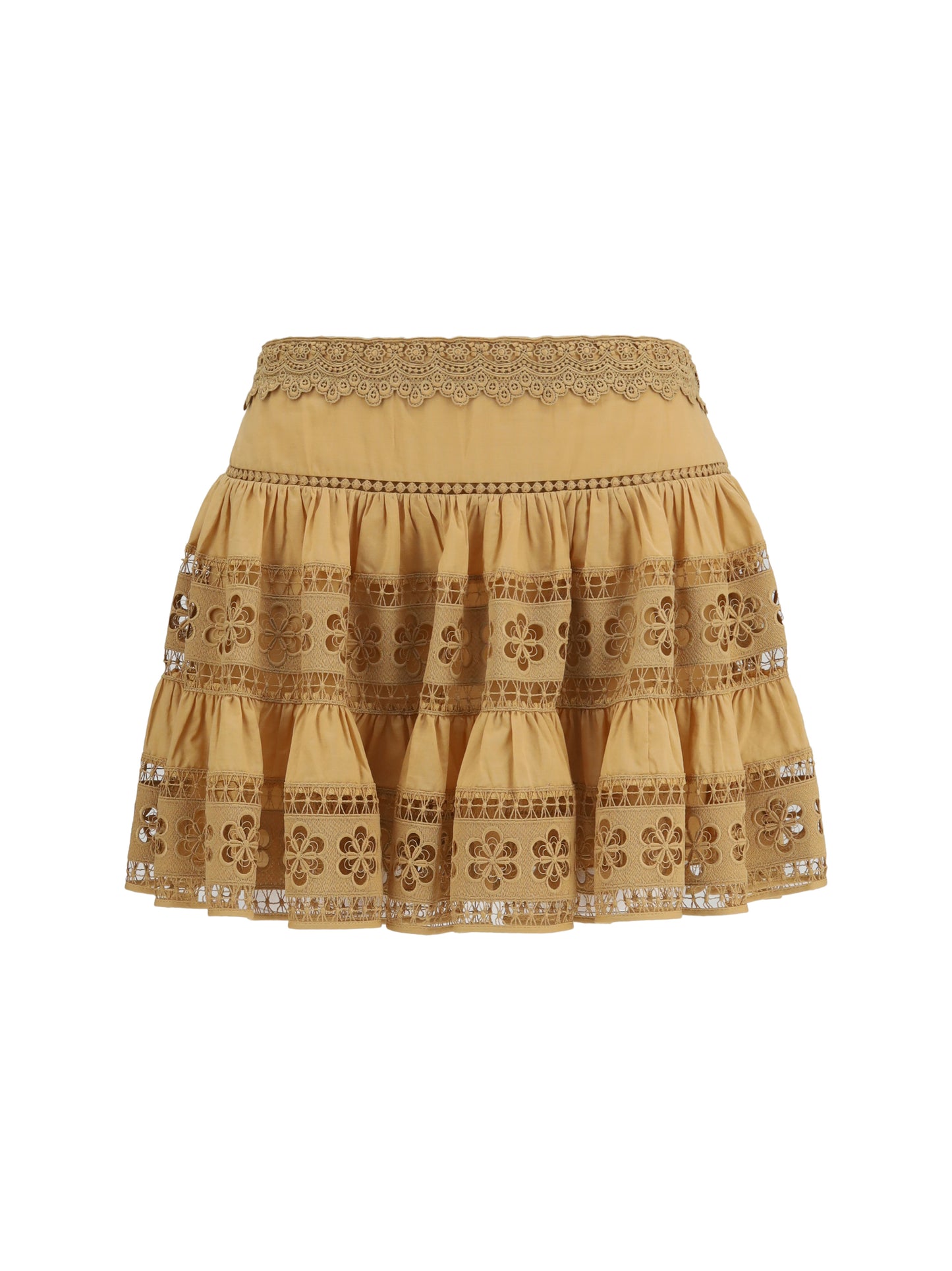 Charo Ruiz Women Lea Short Skirt In Cotton Voile CHARO RUIZ