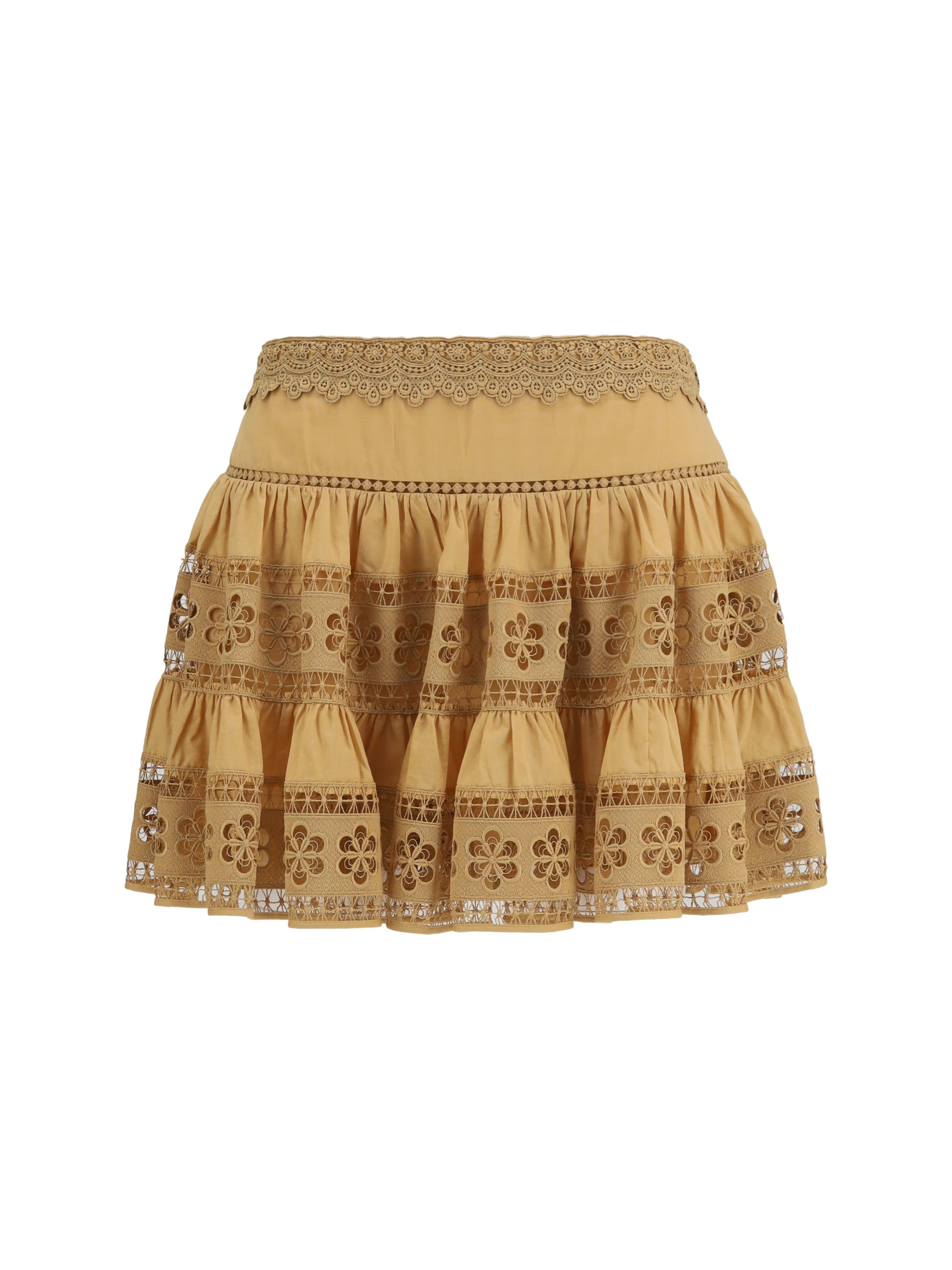 Charo Ruiz Women Lea Short Skirt In Cotton Voile CHARO RUIZ