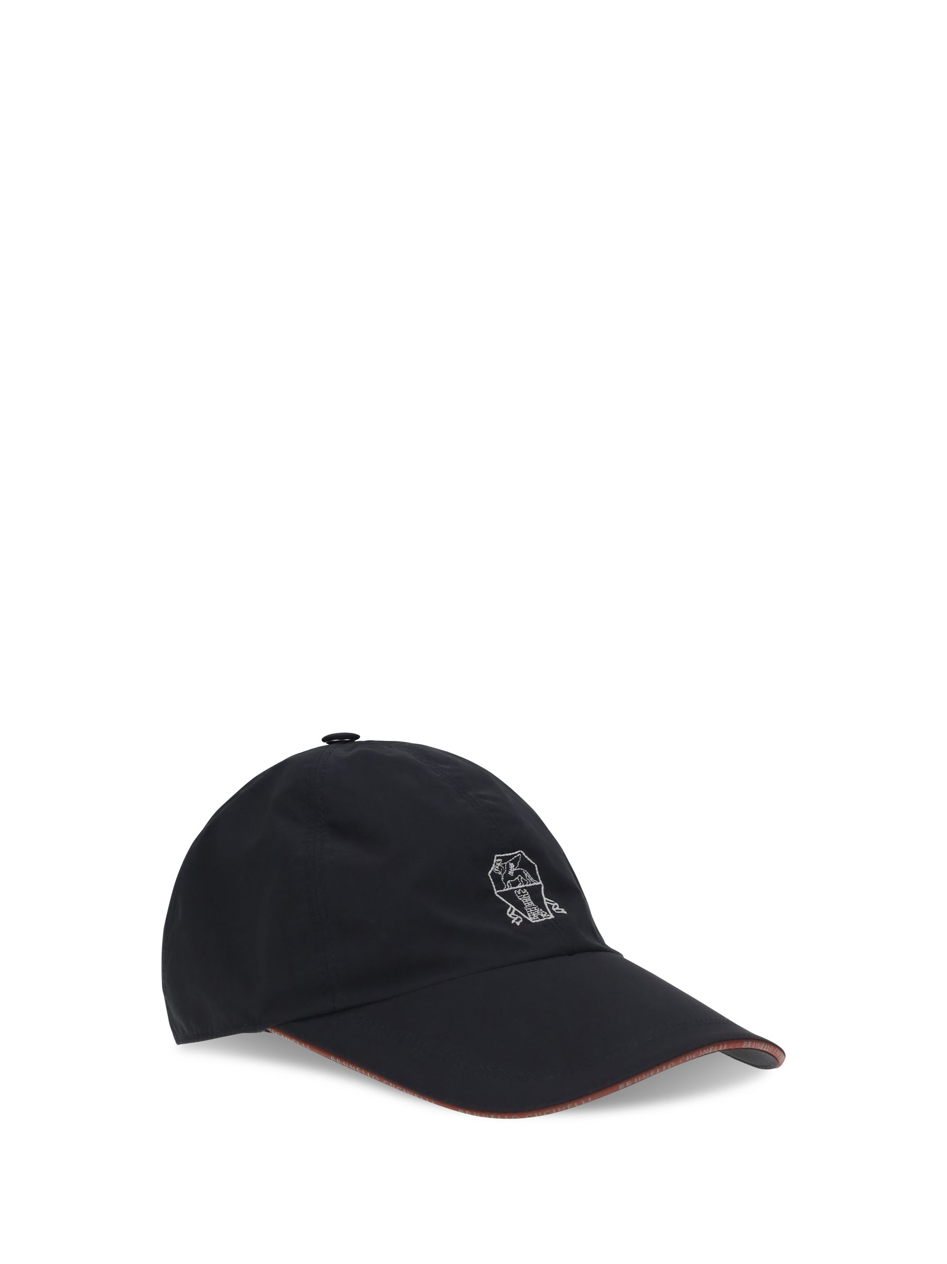 Brunello Cucinelli Men Cotton Baseball Cap BRUNELLO CUCINELLI