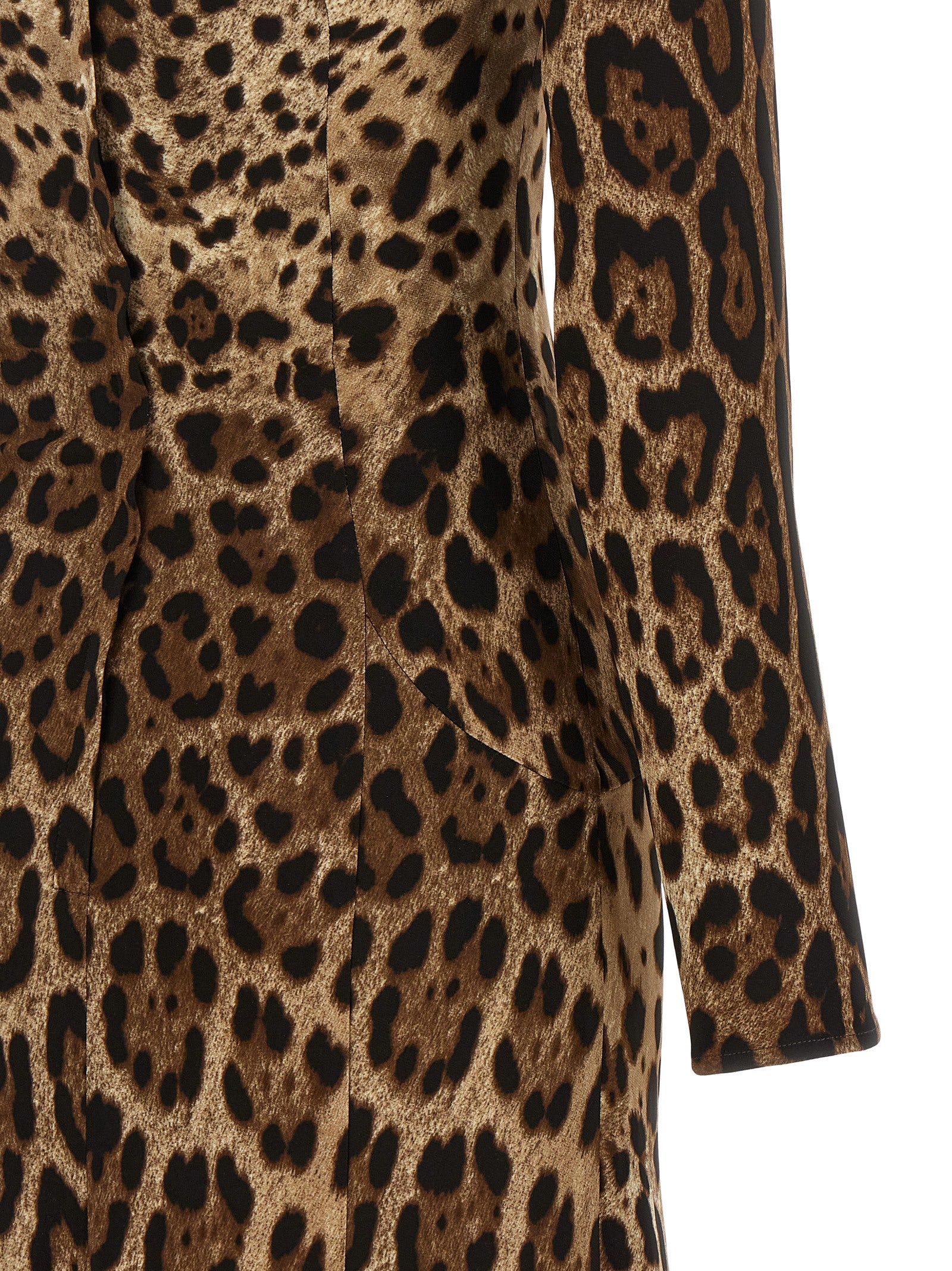 Dolce & Gabbana Women Animal Print Dress DOLCE & GABBANA