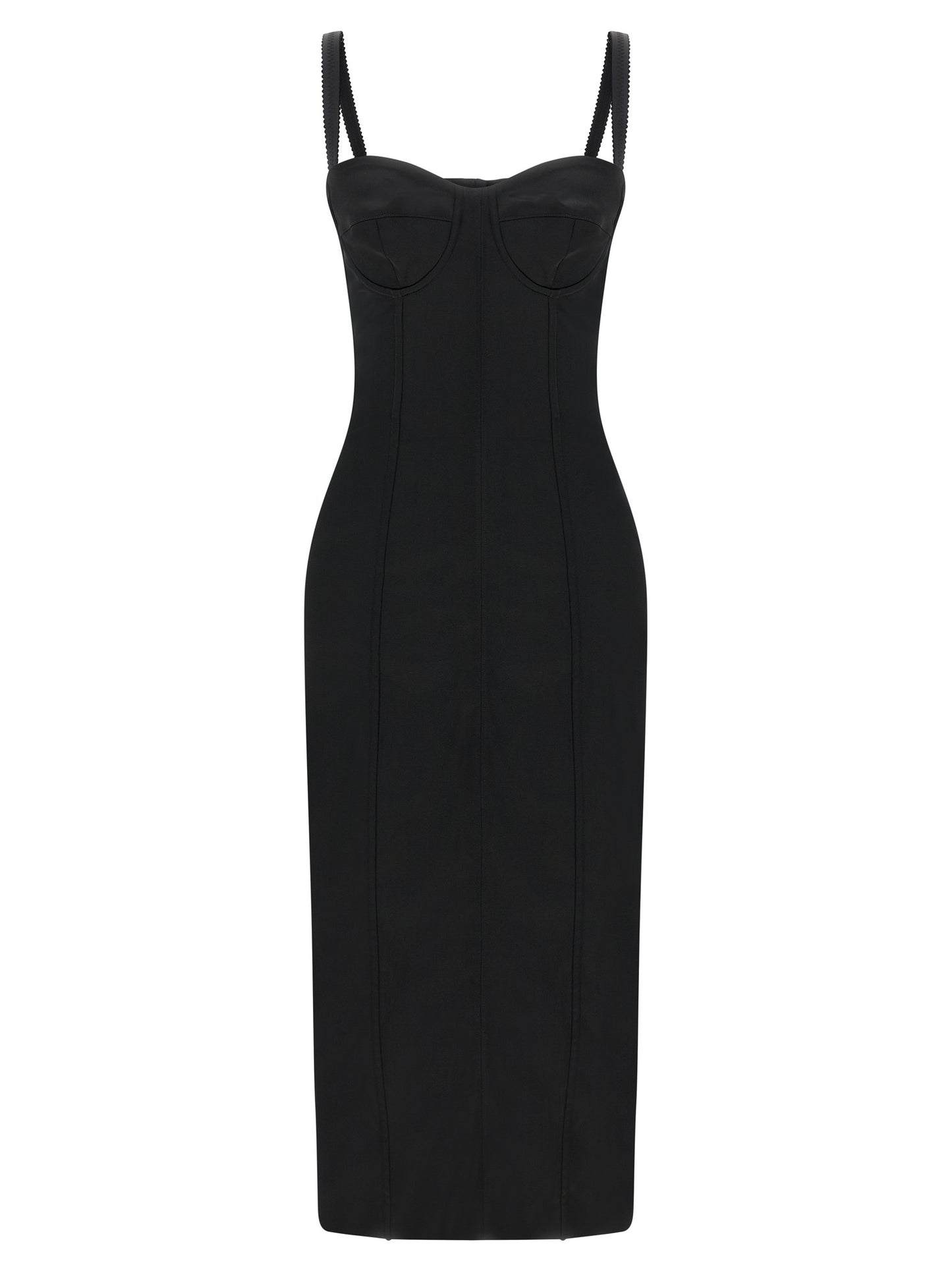 Dolce & Gabbana Women 'Black Sicily' Bra Corset Dress DOLCE & GABBANA