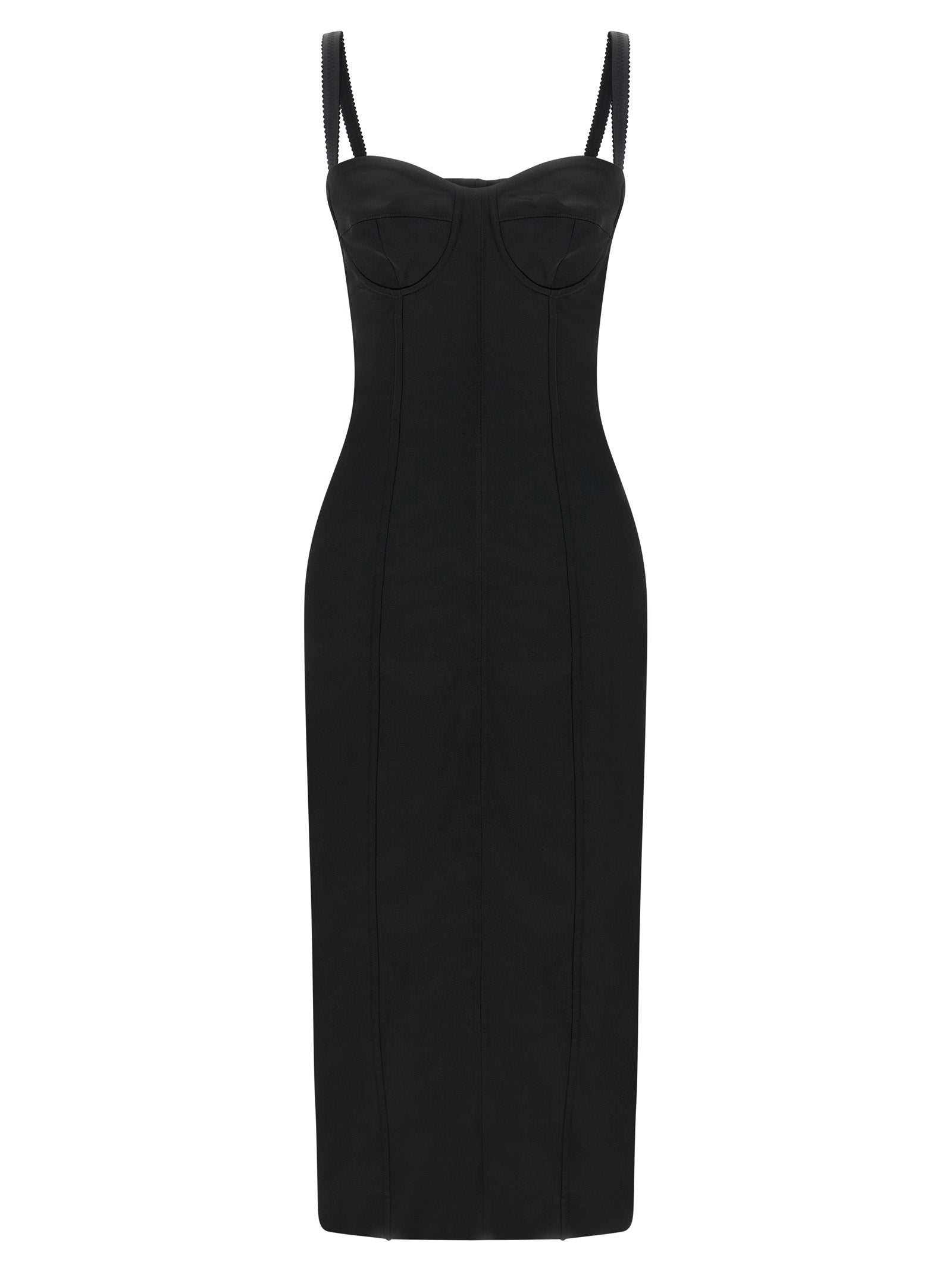 Dolce & Gabbana Women 'Black Sicily' Bra Corset Dress DOLCE & GABBANA