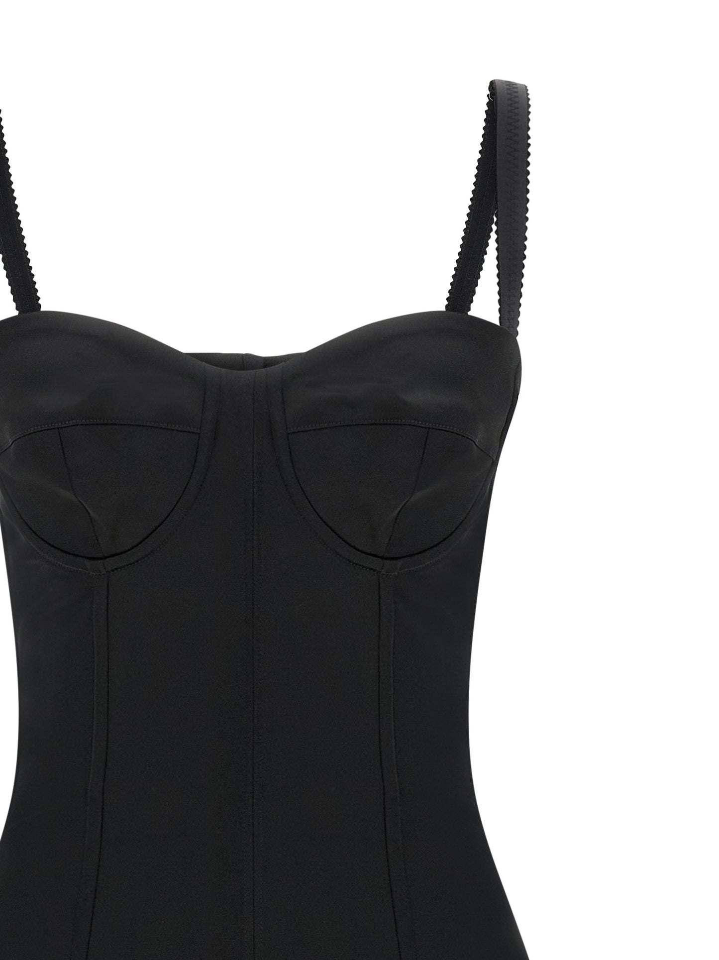 Dolce & Gabbana Women 'Black Sicily' Bra Corset Dress DOLCE & GABBANA