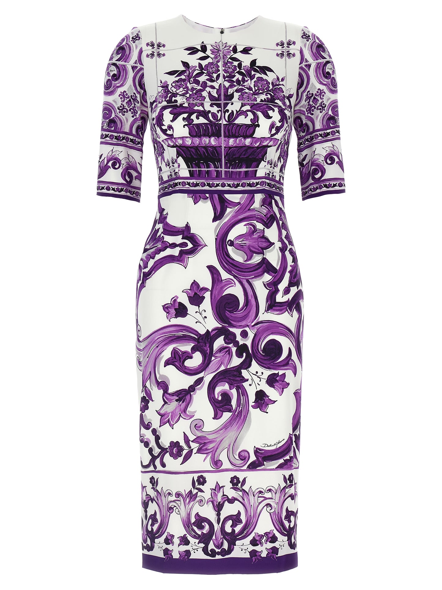 Dolce & Gabbana Women 'Maiolica' Print Dress DOLCE & GABBANA