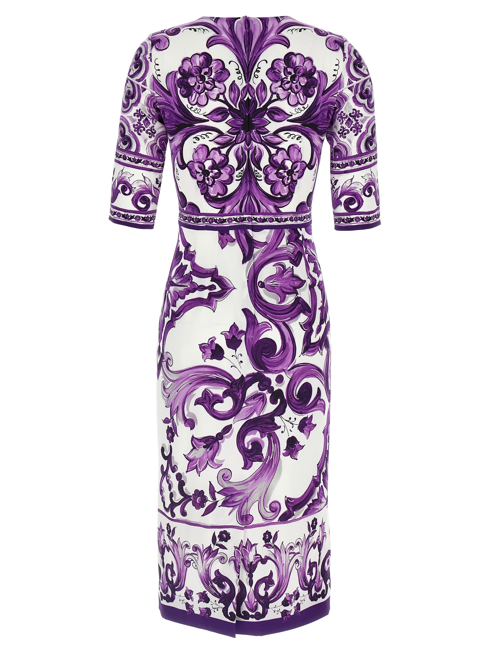 Dolce & Gabbana Women 'Maiolica' Print Dress DOLCE & GABBANA