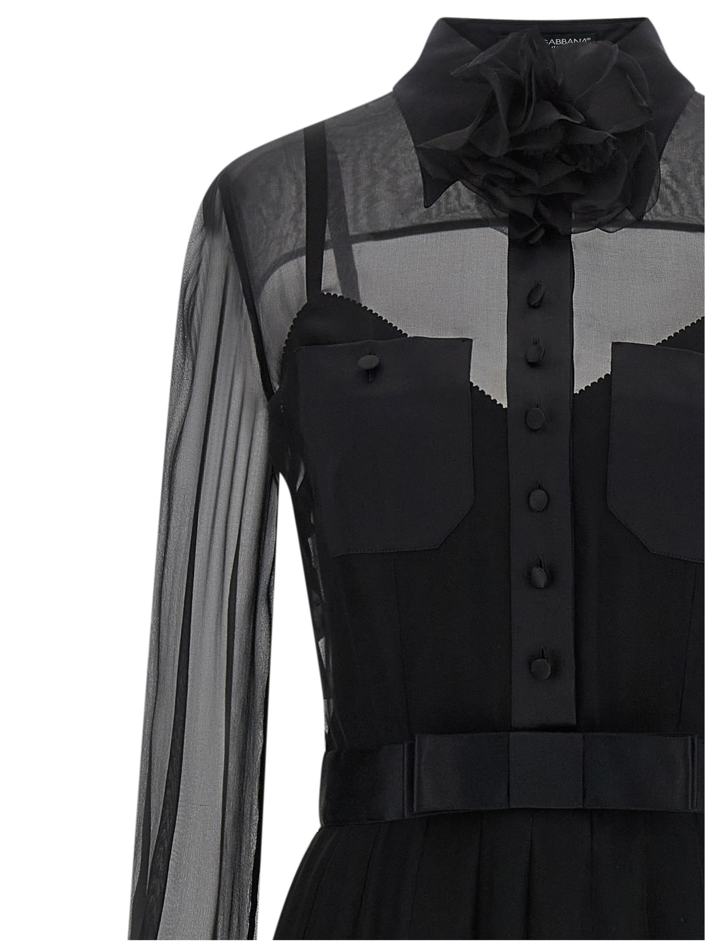 Dolce & Gabbana Women Chiffon Dress DOLCE & GABBANA
