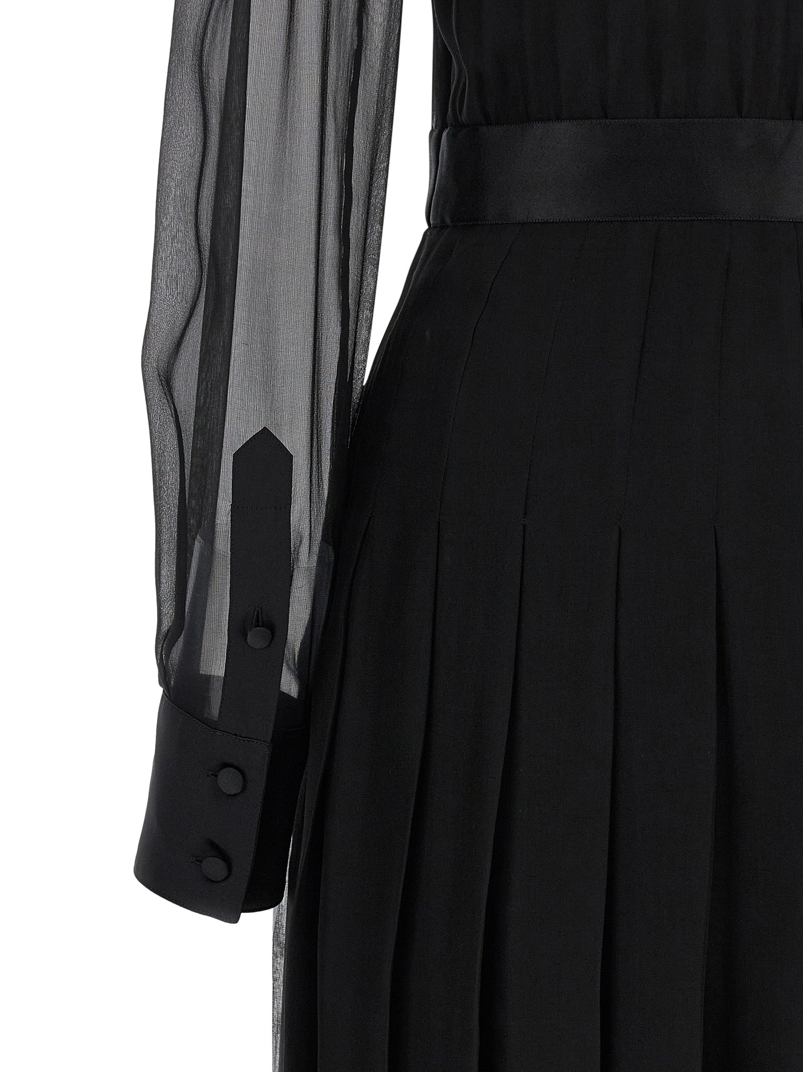 Dolce & Gabbana Women Chiffon Dress DOLCE & GABBANA