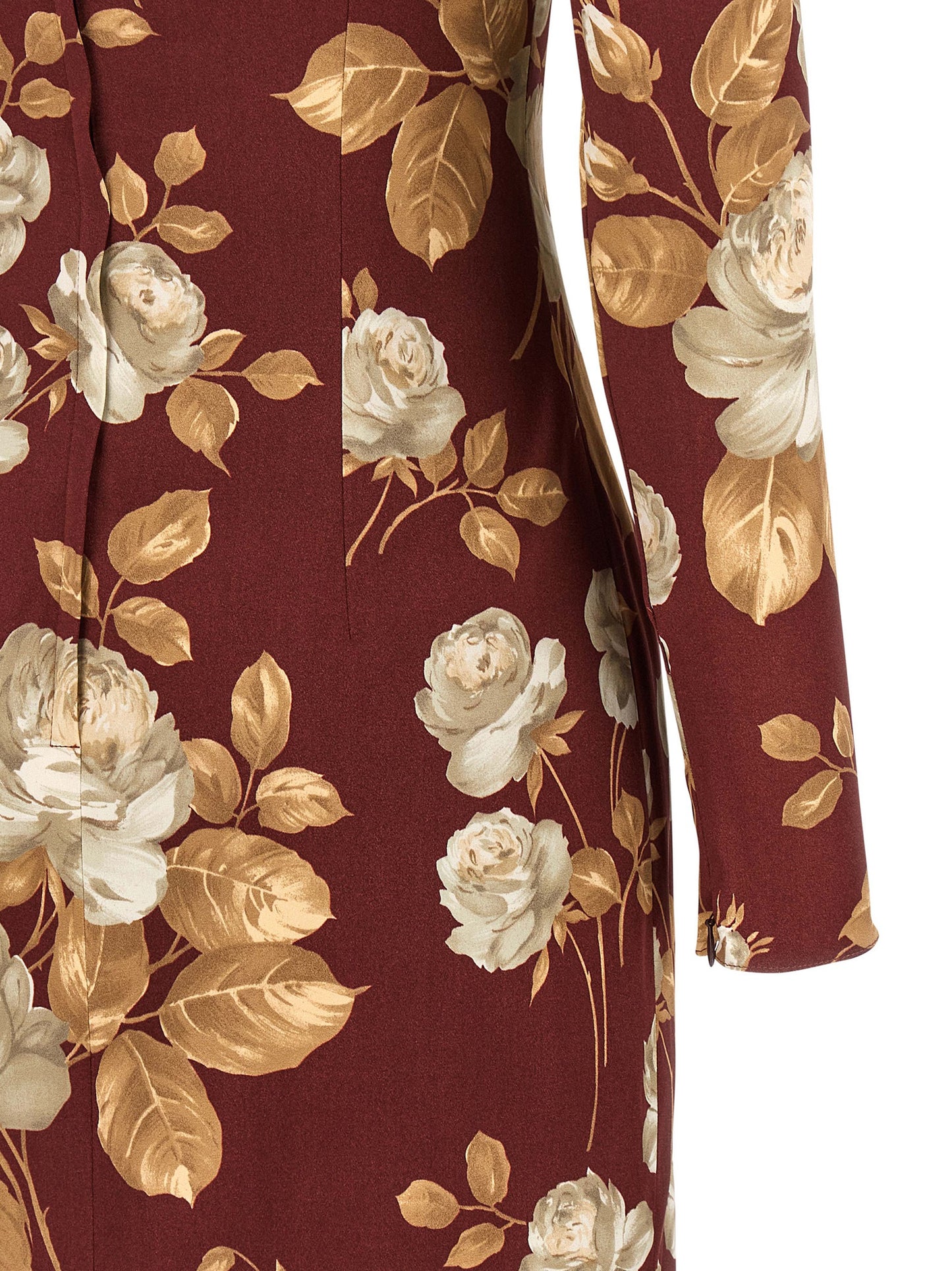Dolce & Gabbana Women Rose Print Dress DOLCE & GABBANA
