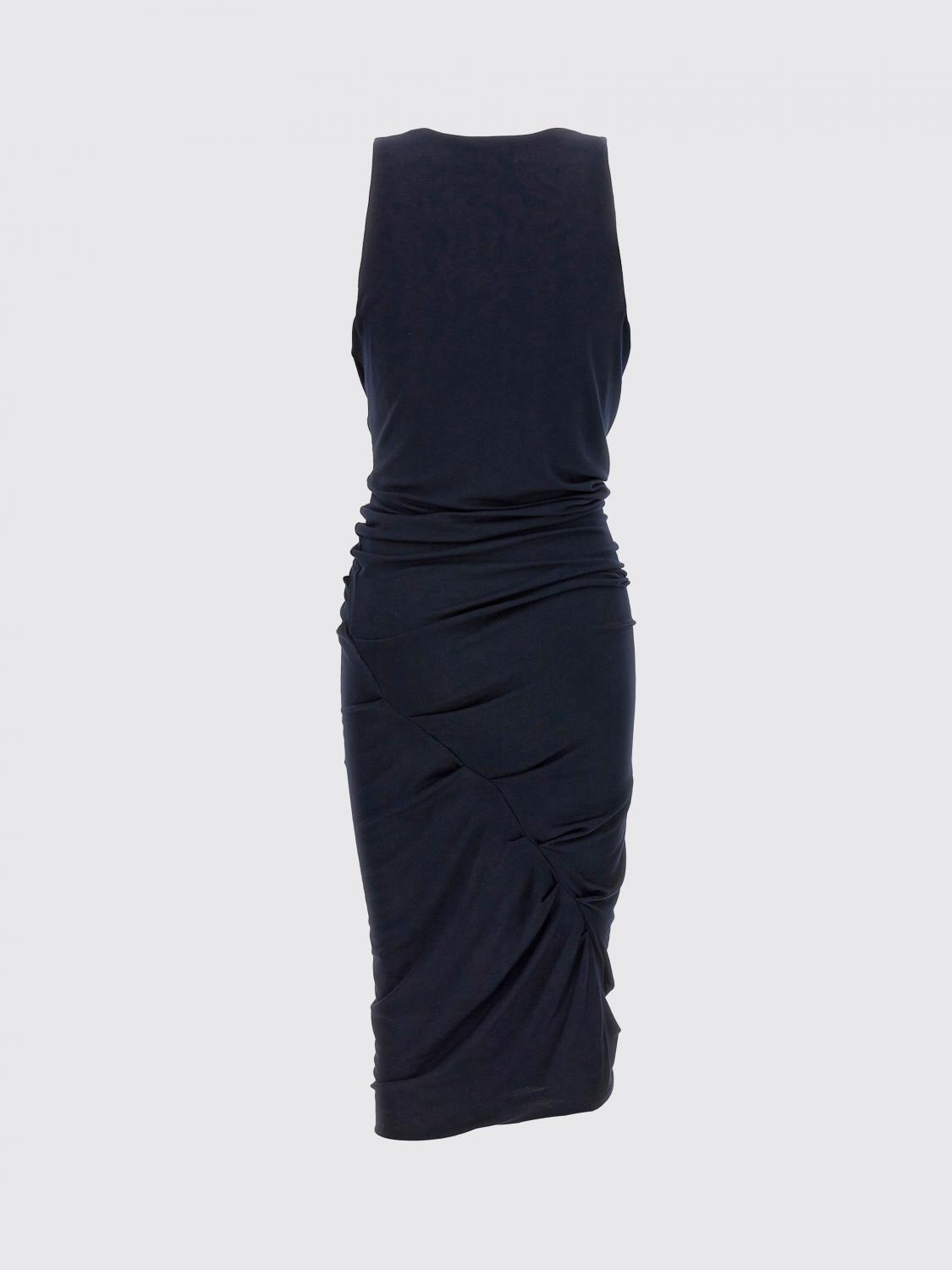 Saint Laurent Dress Woman Blue SAINT LAURENT
