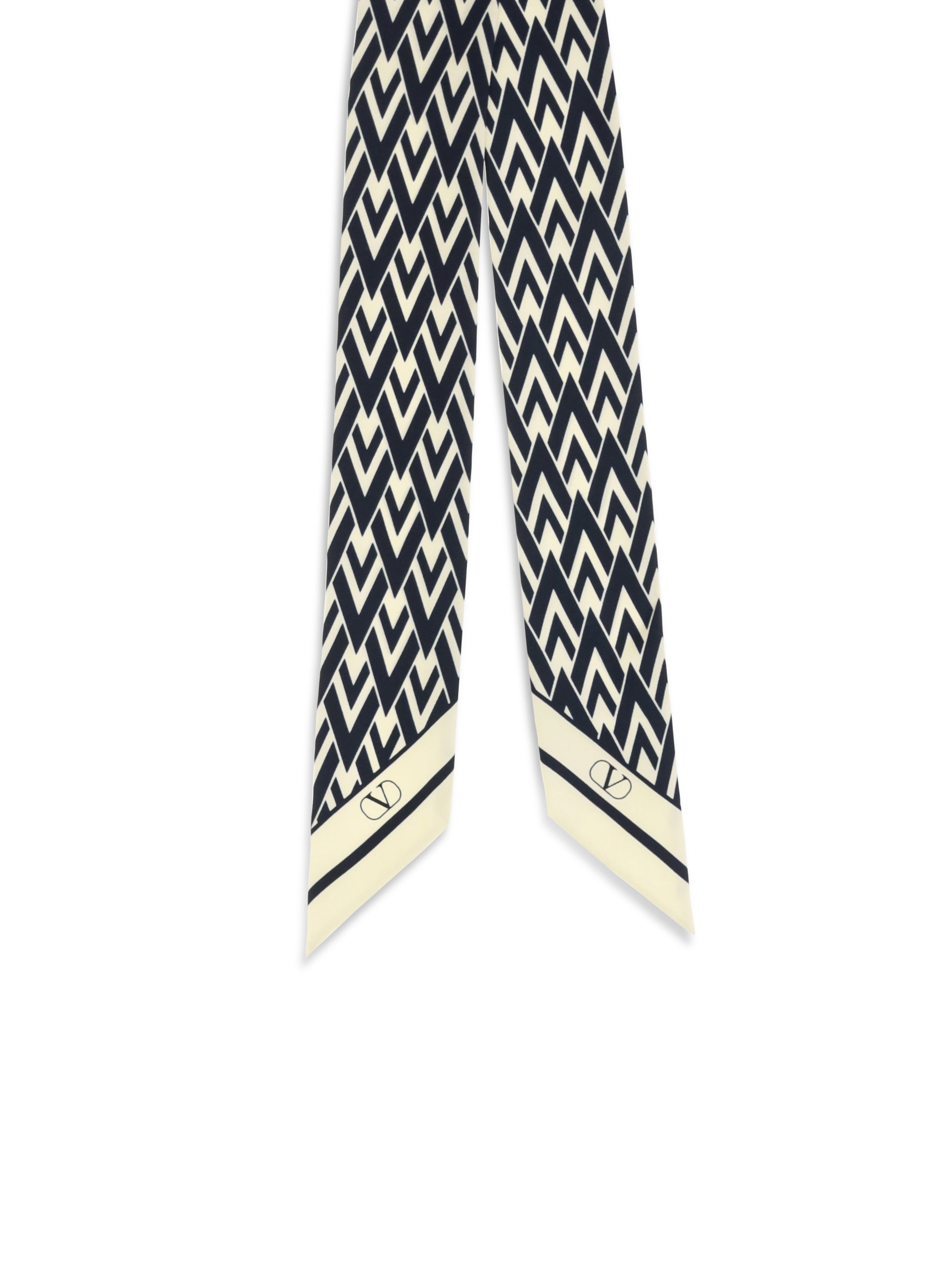 Valentino Garavani Women Twill Tout La V Scarf VALENTINO GARAVANI