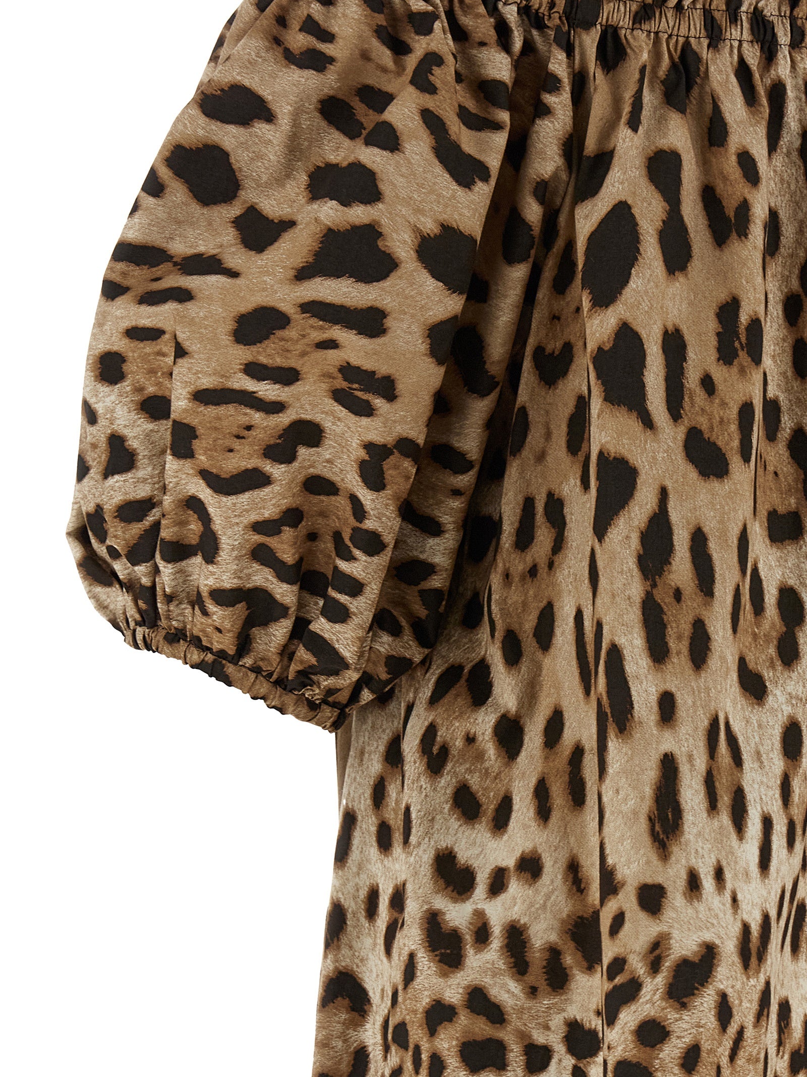 Dolce & Gabbana Women Animal Print Cotton Top DOLCE & GABBANA