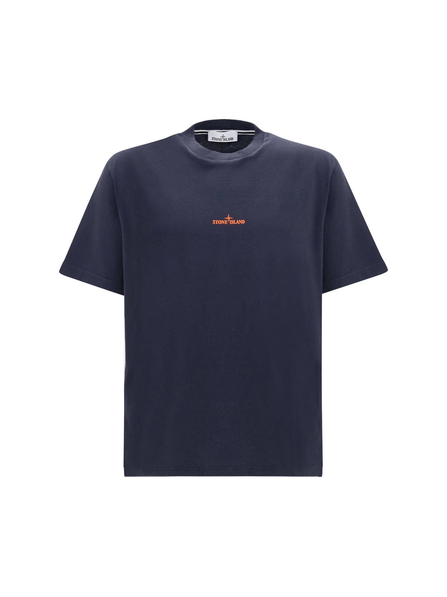 Stone Island Men Center Logo T-Shirt STONE ISLAND
