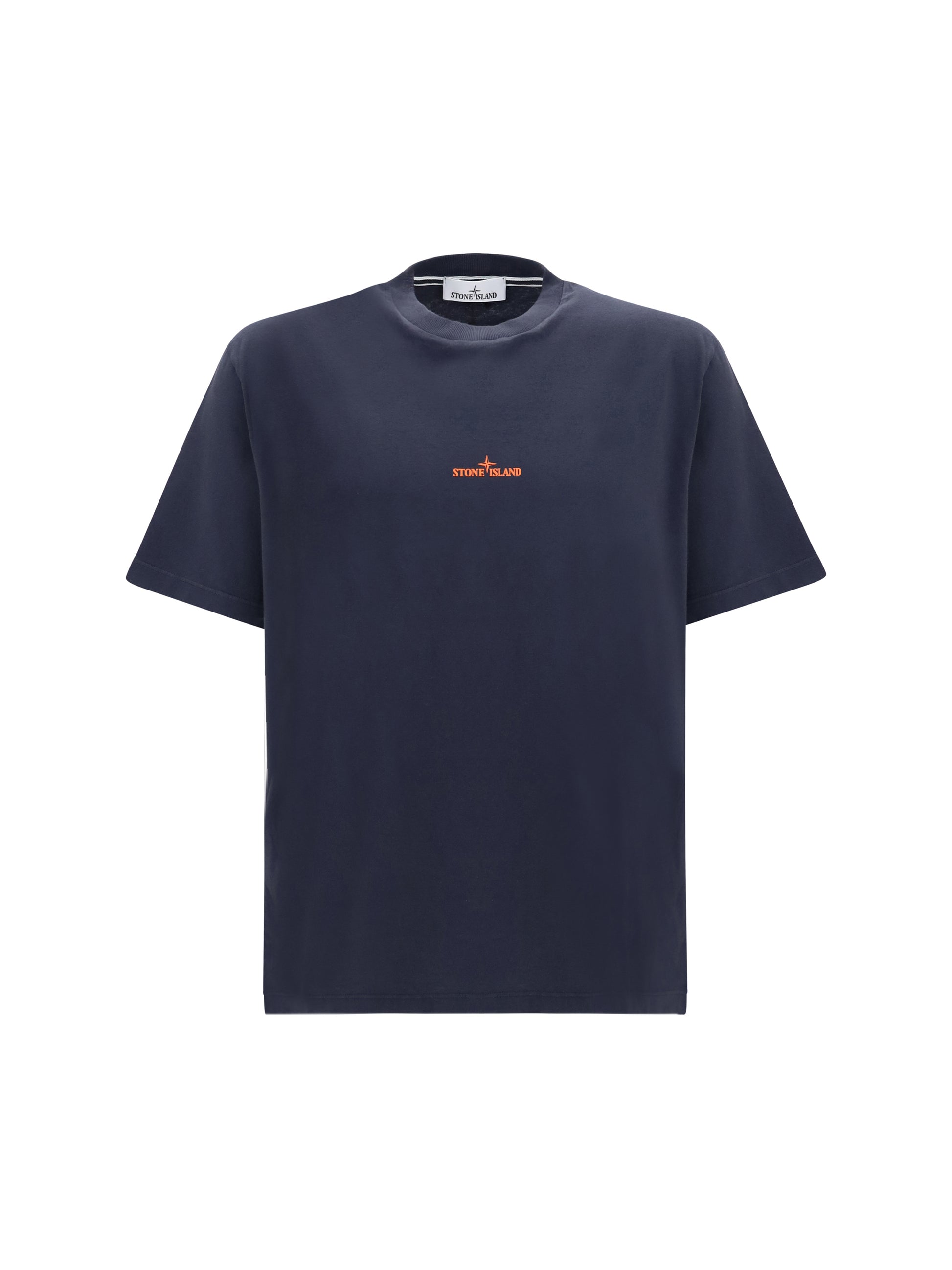 Stone Island Men Center Logo T-Shirt STONE ISLAND
