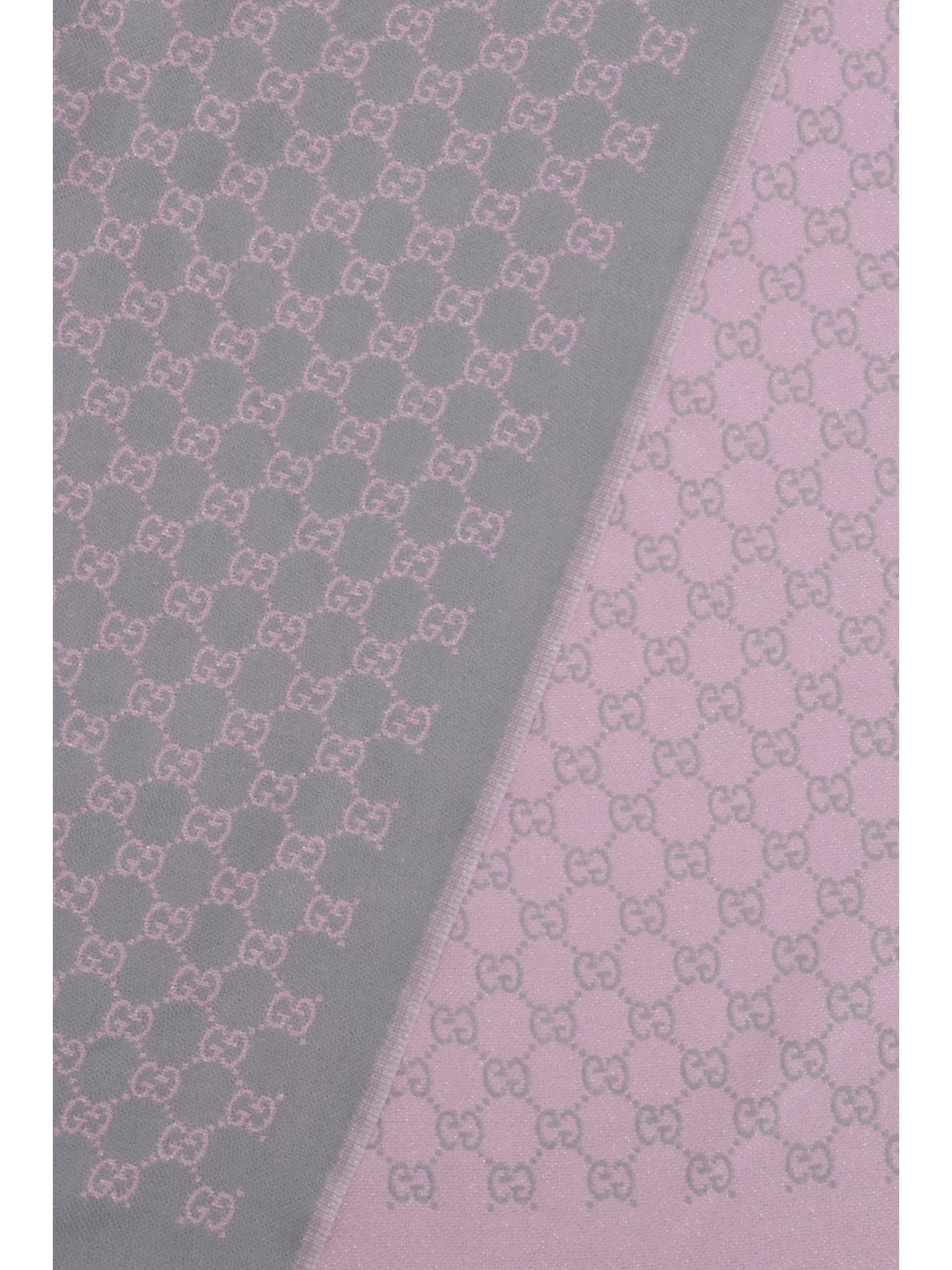 Gucci Women Miss Stenny Gg Monogram Wool Scarf GUCCI