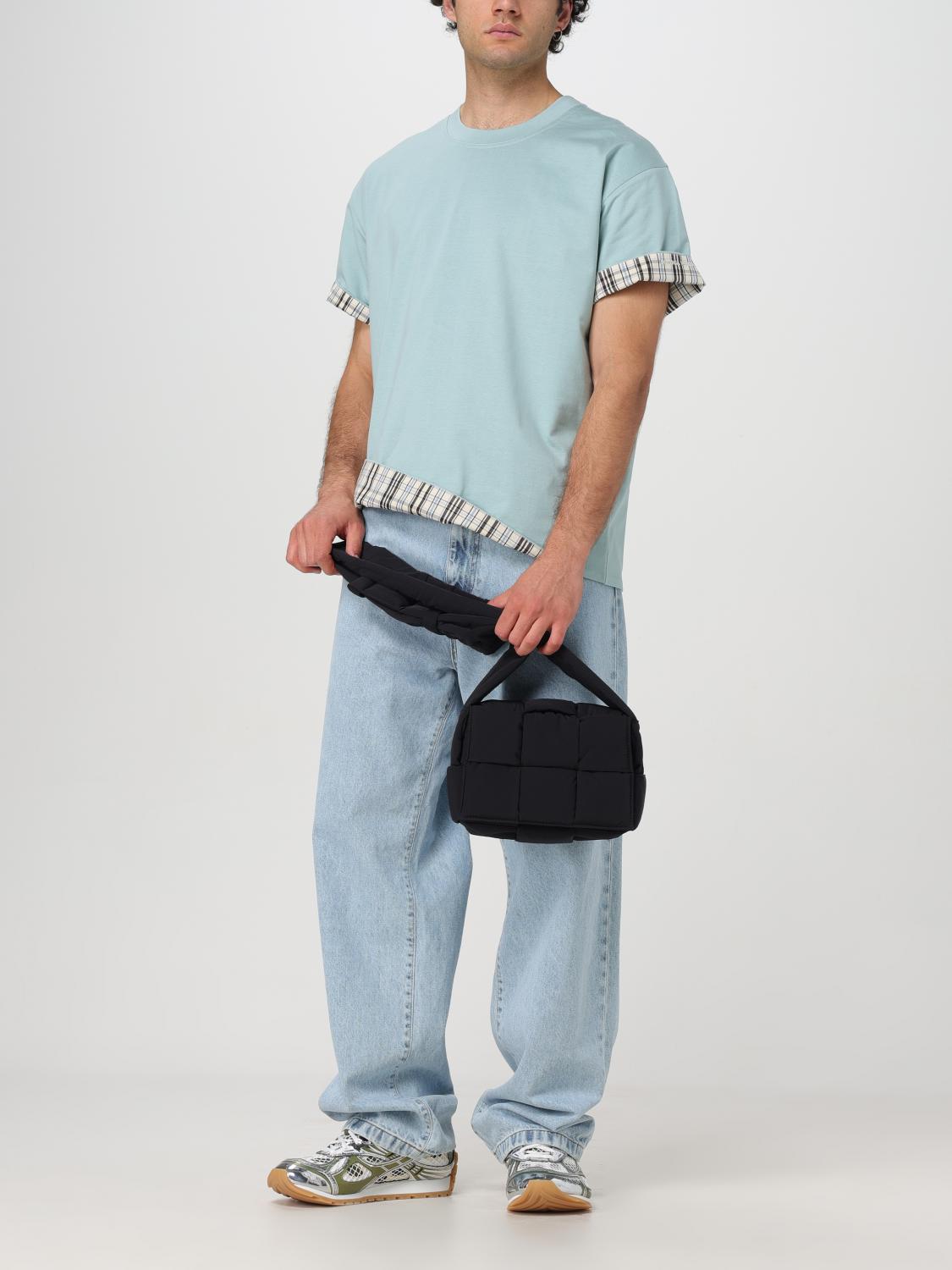 Bottega Veneta Shoulder Bag Men Black BOTTEGA VENETA