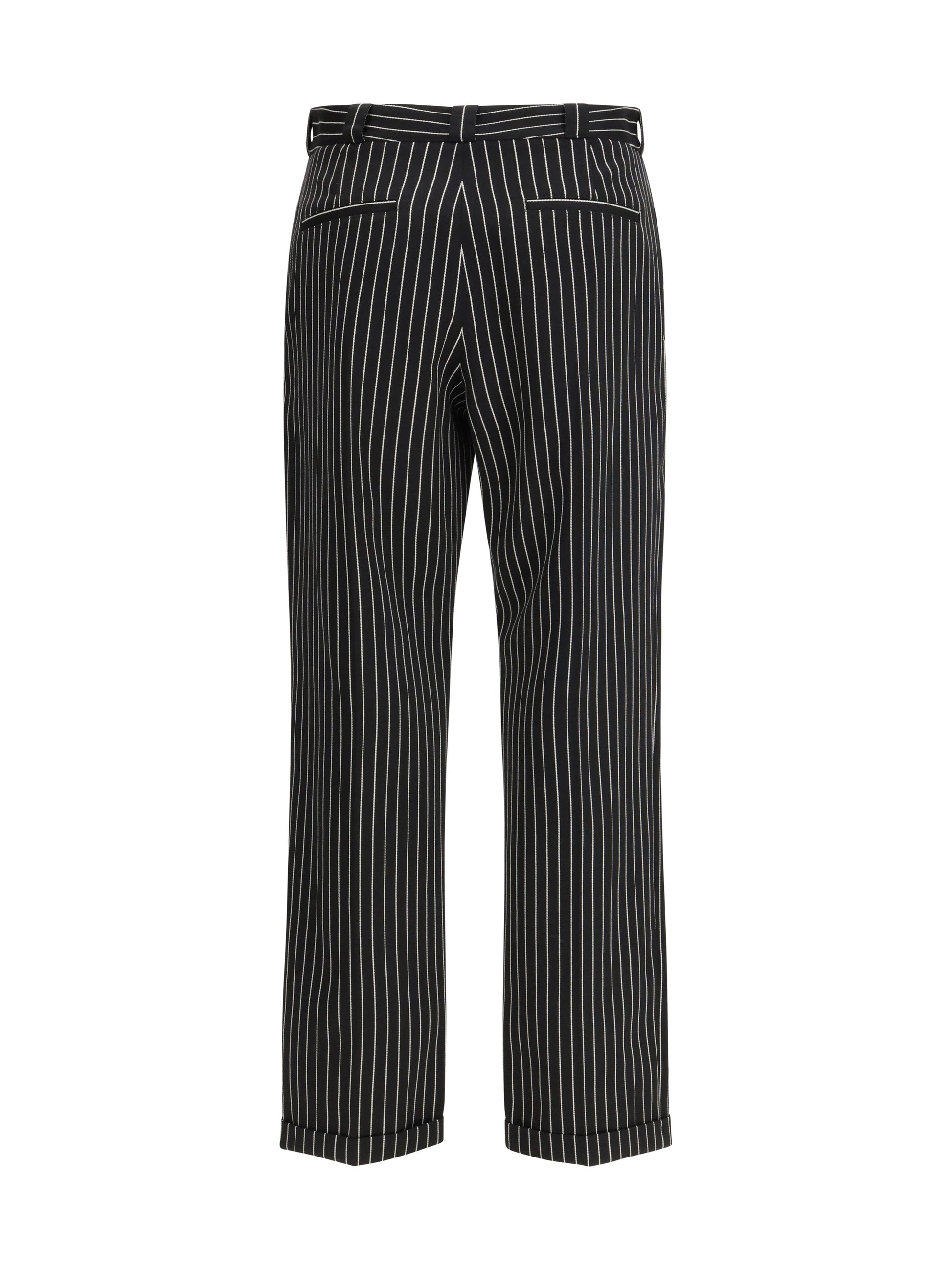 Tom Ford Women Striped Wool And Cotton Pant TOM FORD