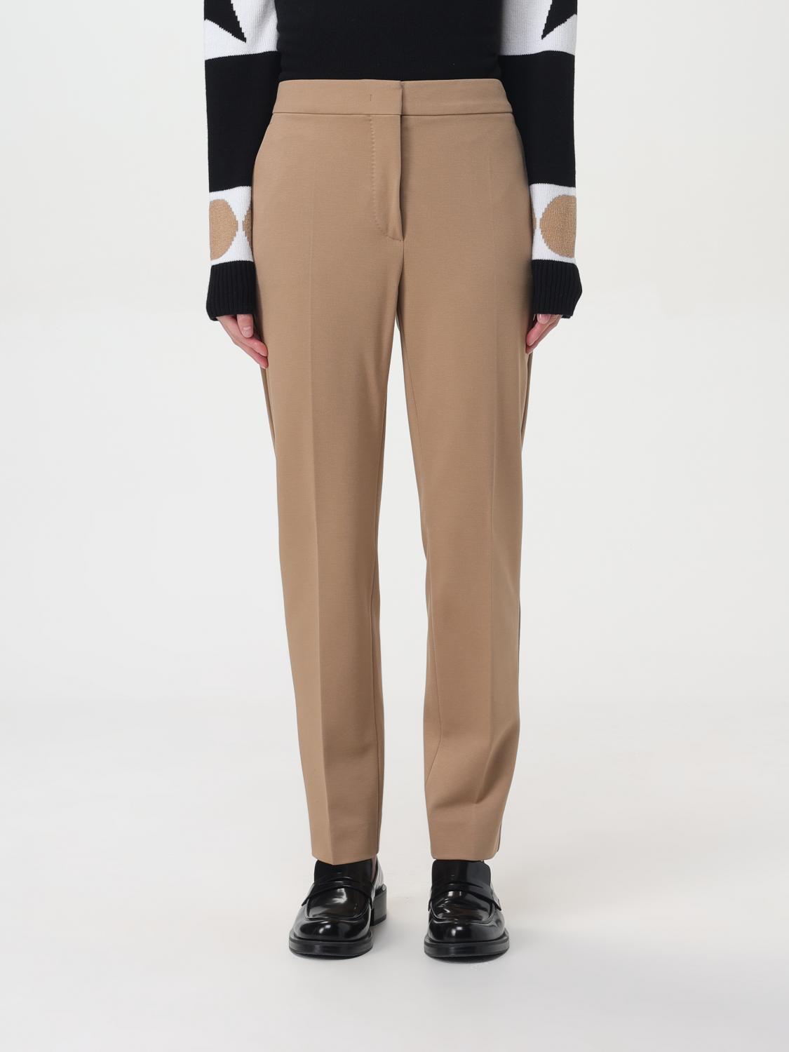 Max Mara Pants Woman Brown MAX MARA