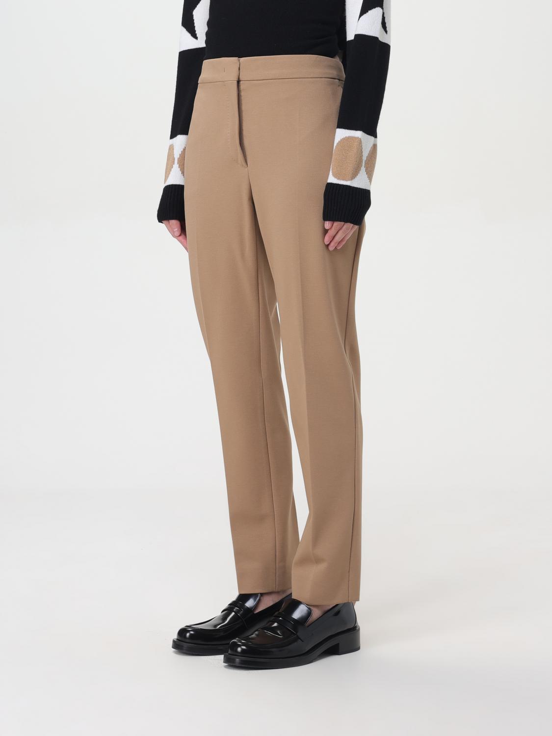 Max Mara Pants Woman Brown MAX MARA