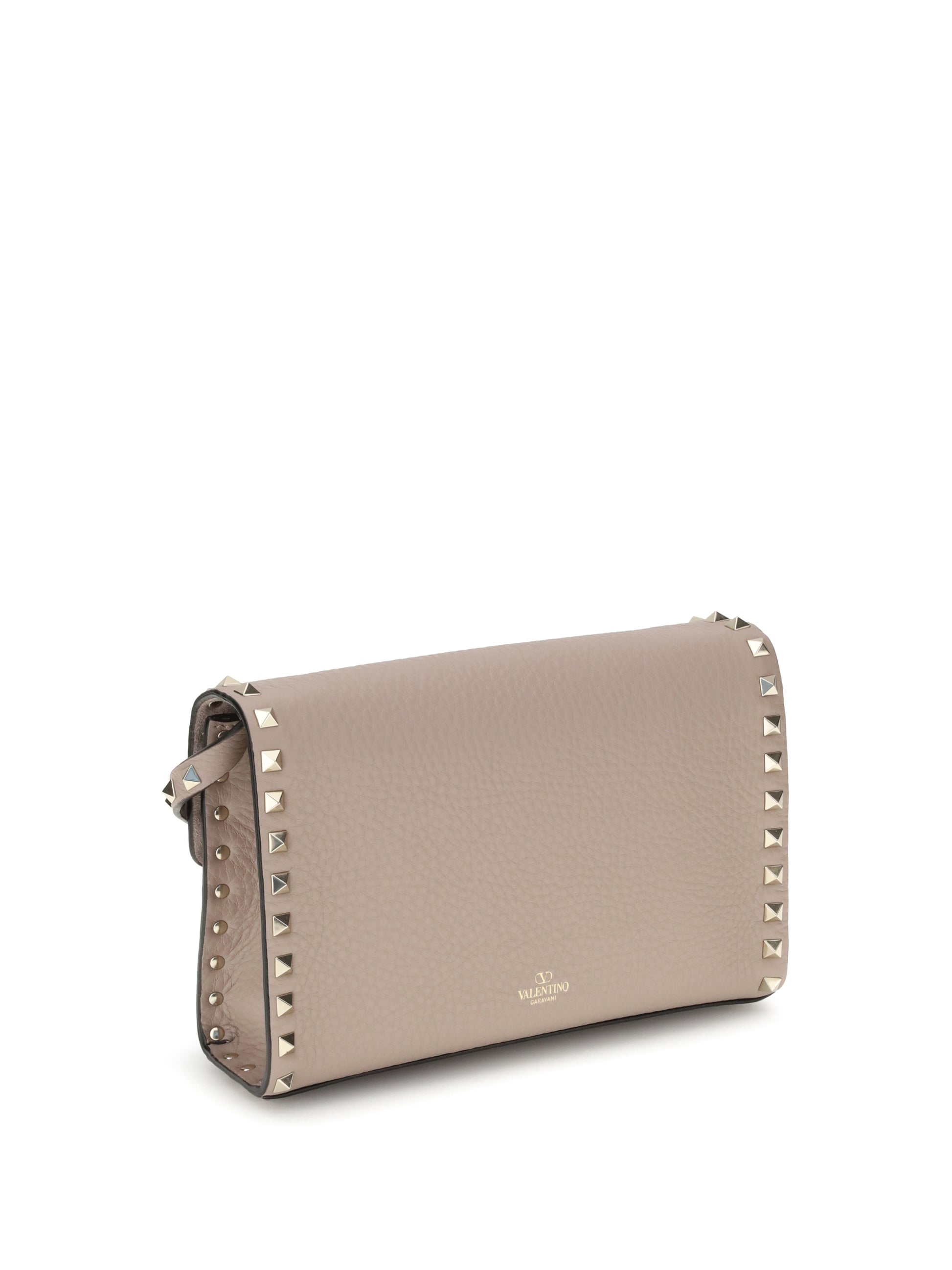 Valentino Garavani Women Rockstud Leather Shoulder Bag VALENTINO GARAVANI