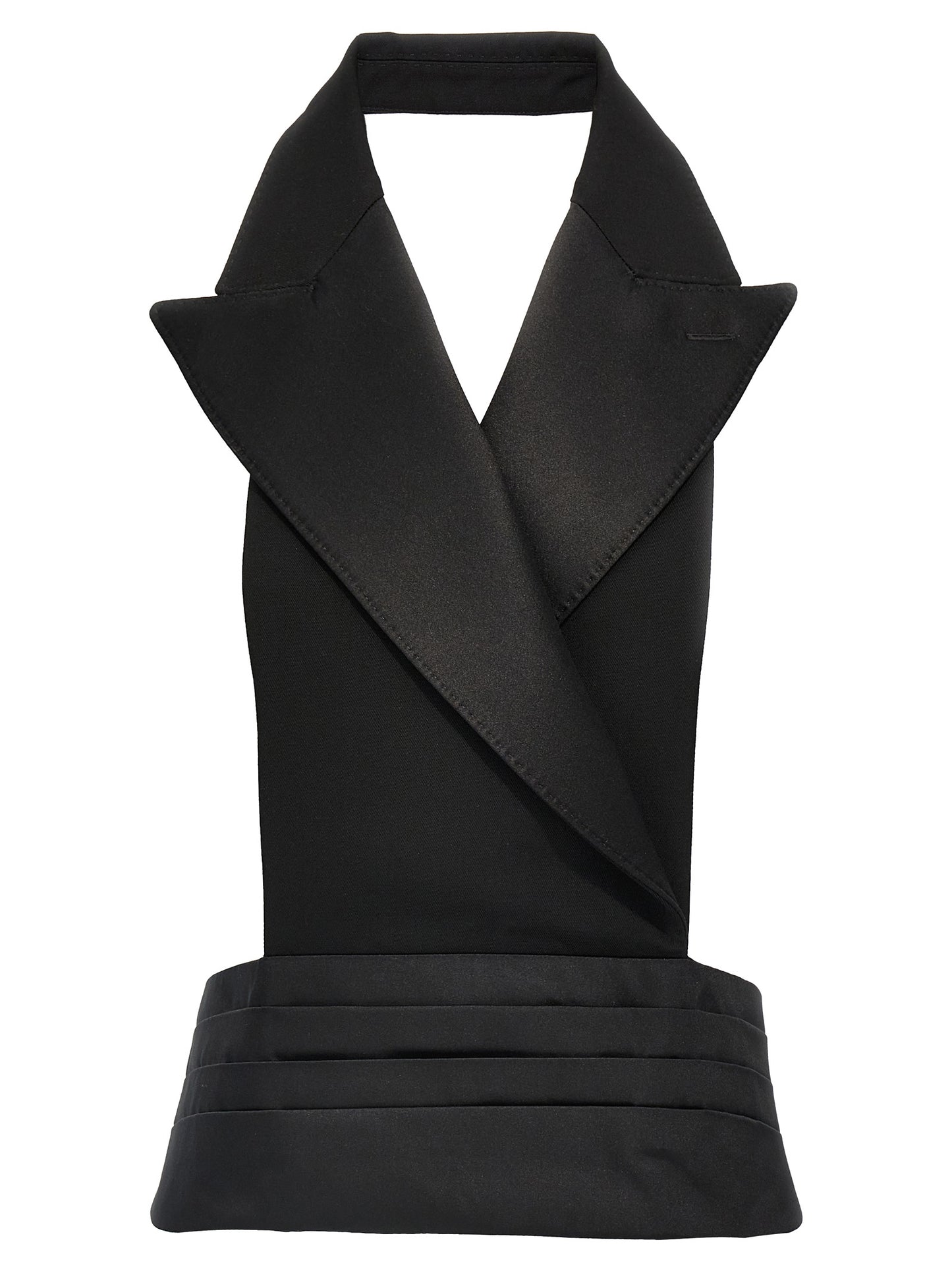 Dolce & Gabbana Women Double-Breasted Bare Back Vest DOLCE & GABBANA