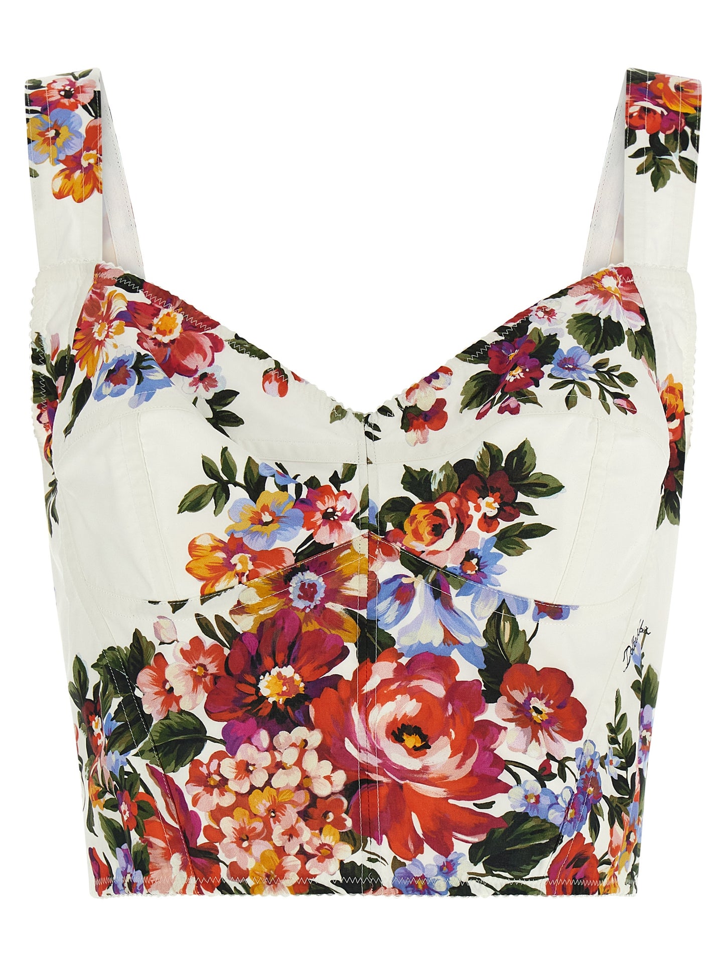 Dolce & Gabbana Women 'Mazzo Di Fiori' Print Top DOLCE & GABBANA