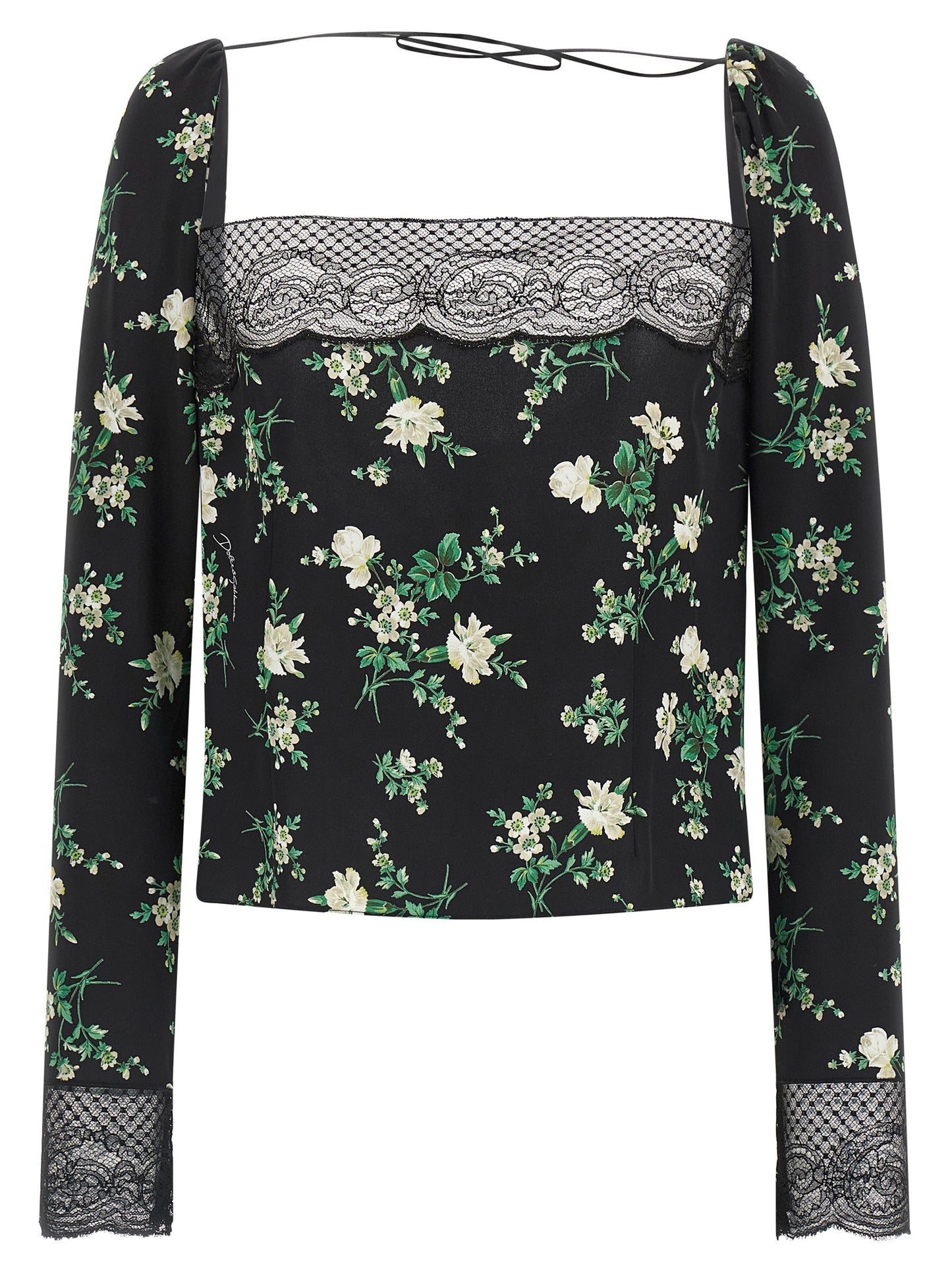 Dolce & Gabbana Women Flower Print Top DOLCE & GABBANA