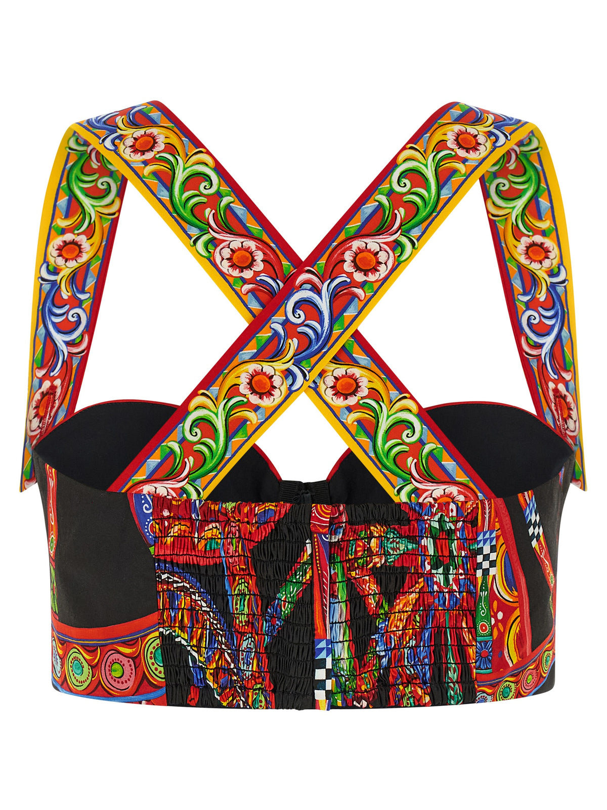 Dolce & Gabbana Women 'Carretto' Bustier Top DOLCE & GABBANA
