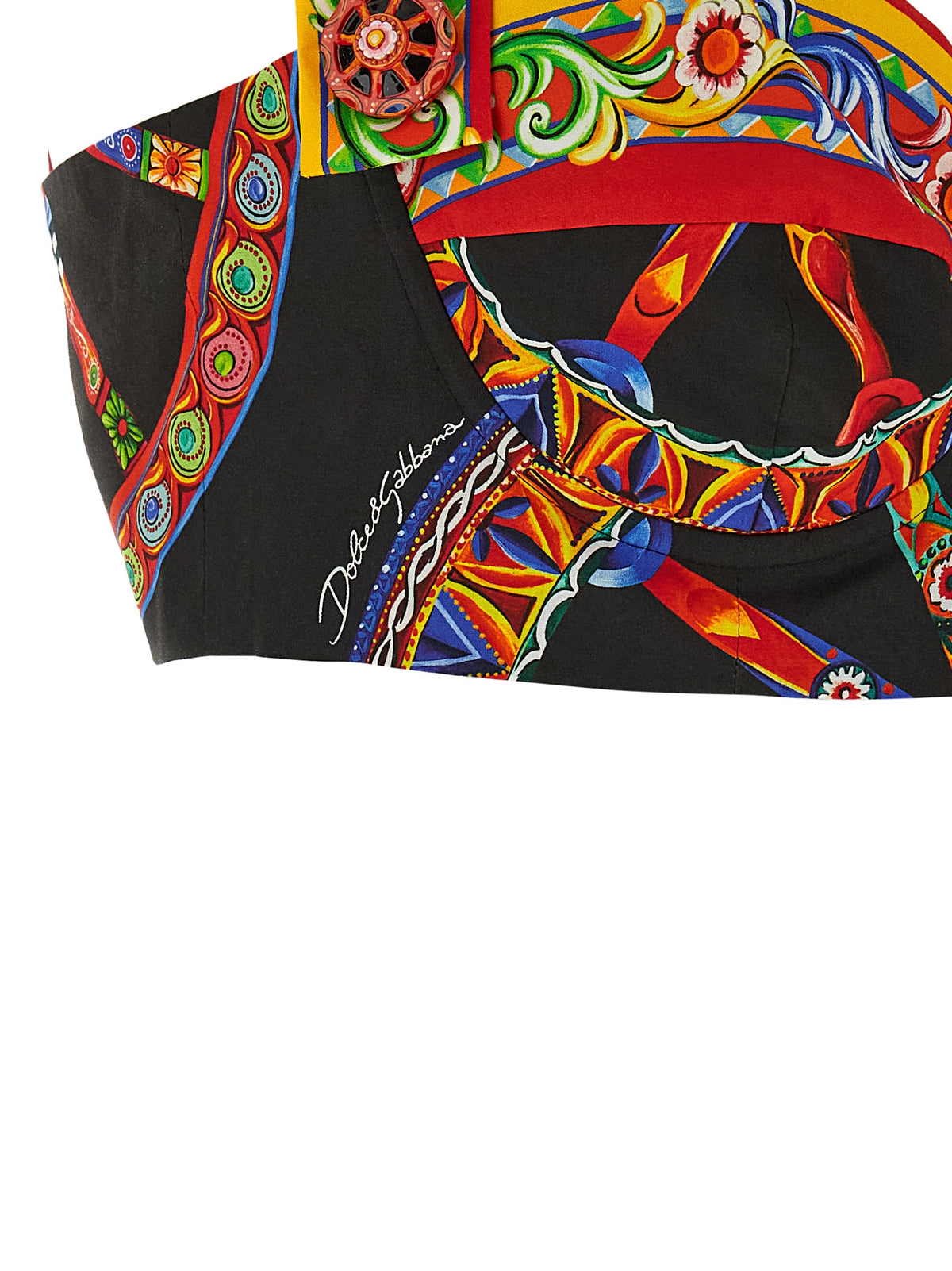 Dolce & Gabbana Women 'Carretto' Bustier Top DOLCE & GABBANA