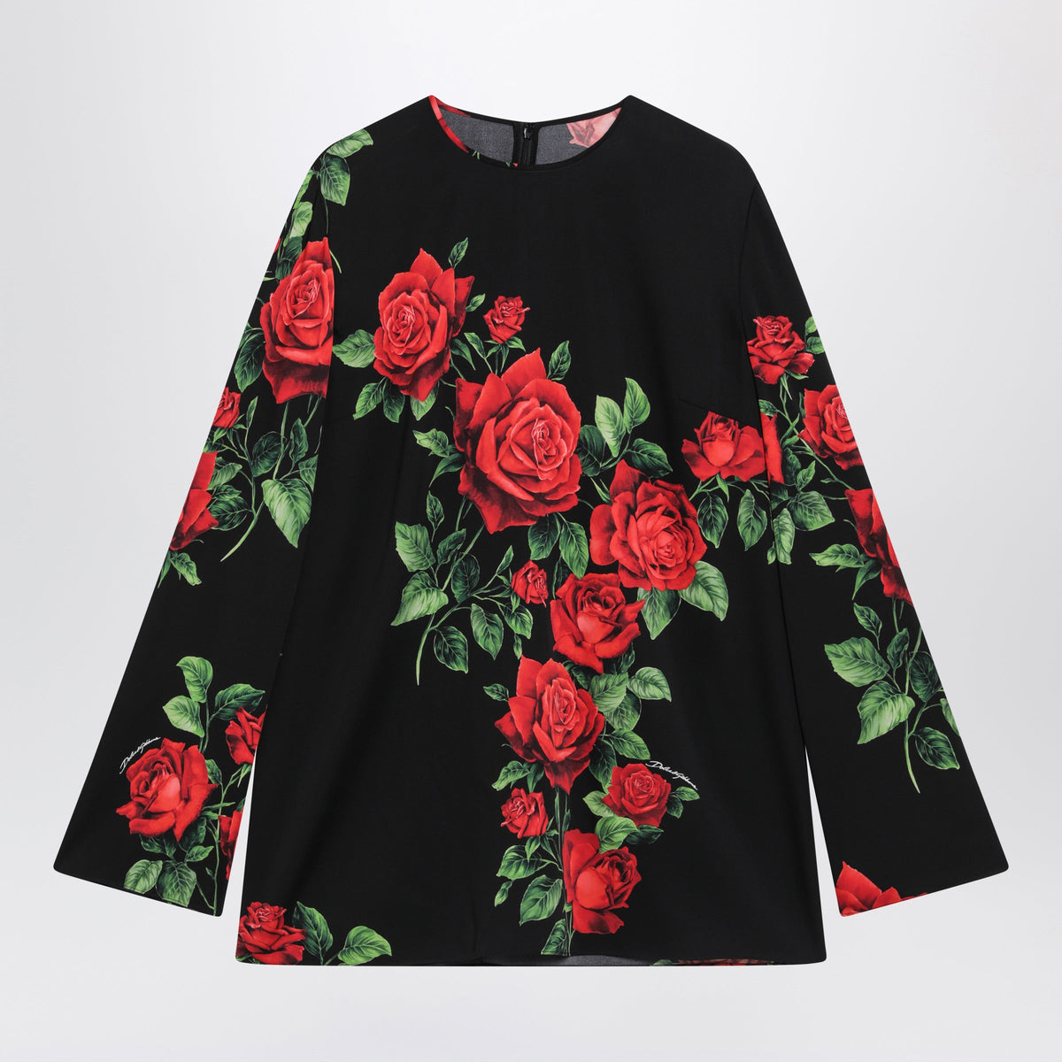 Dolce&Gabbana Silk Blouse With Floral Print Women DOLCE & GABBANA