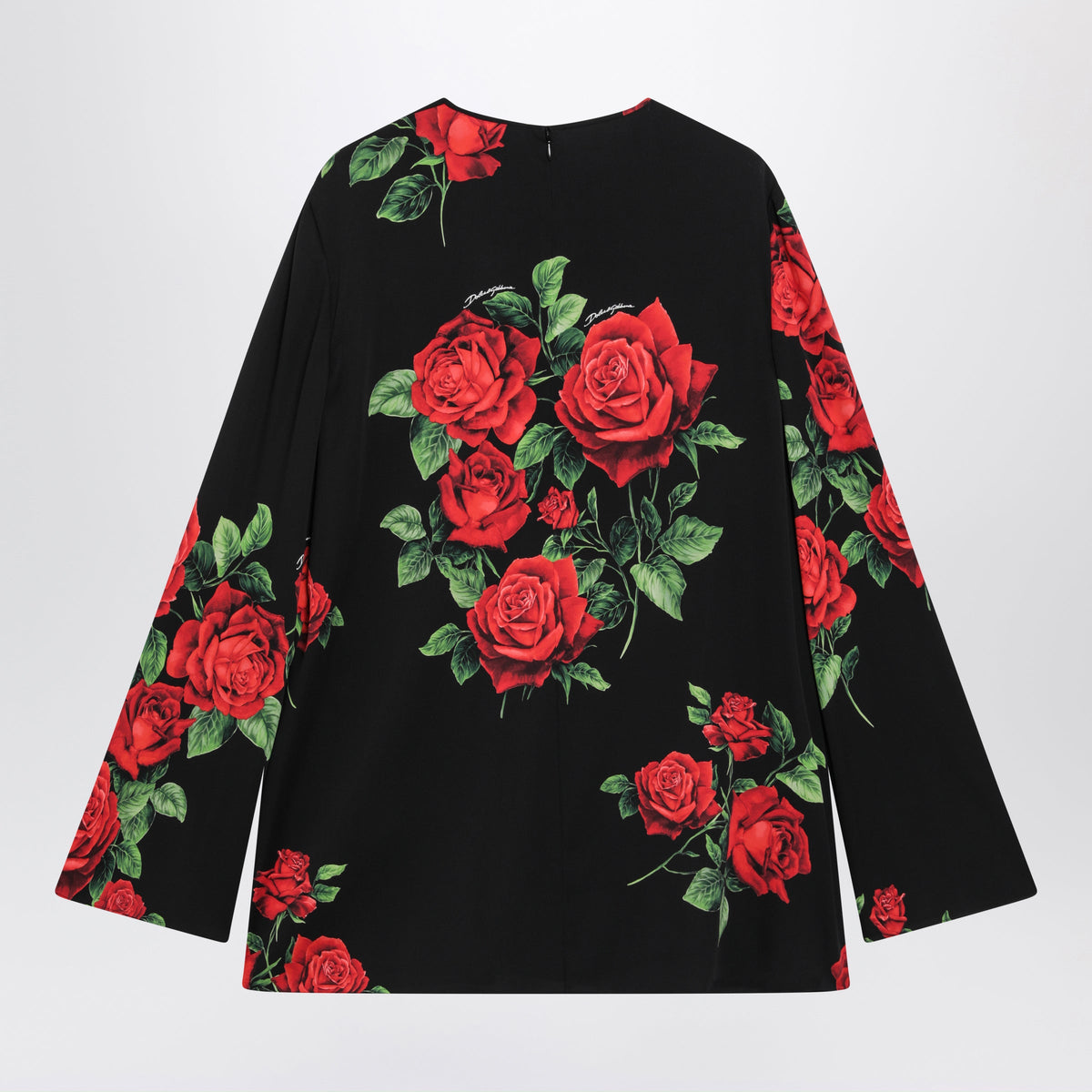 Dolce&Gabbana Silk Blouse With Floral Print Women DOLCE & GABBANA