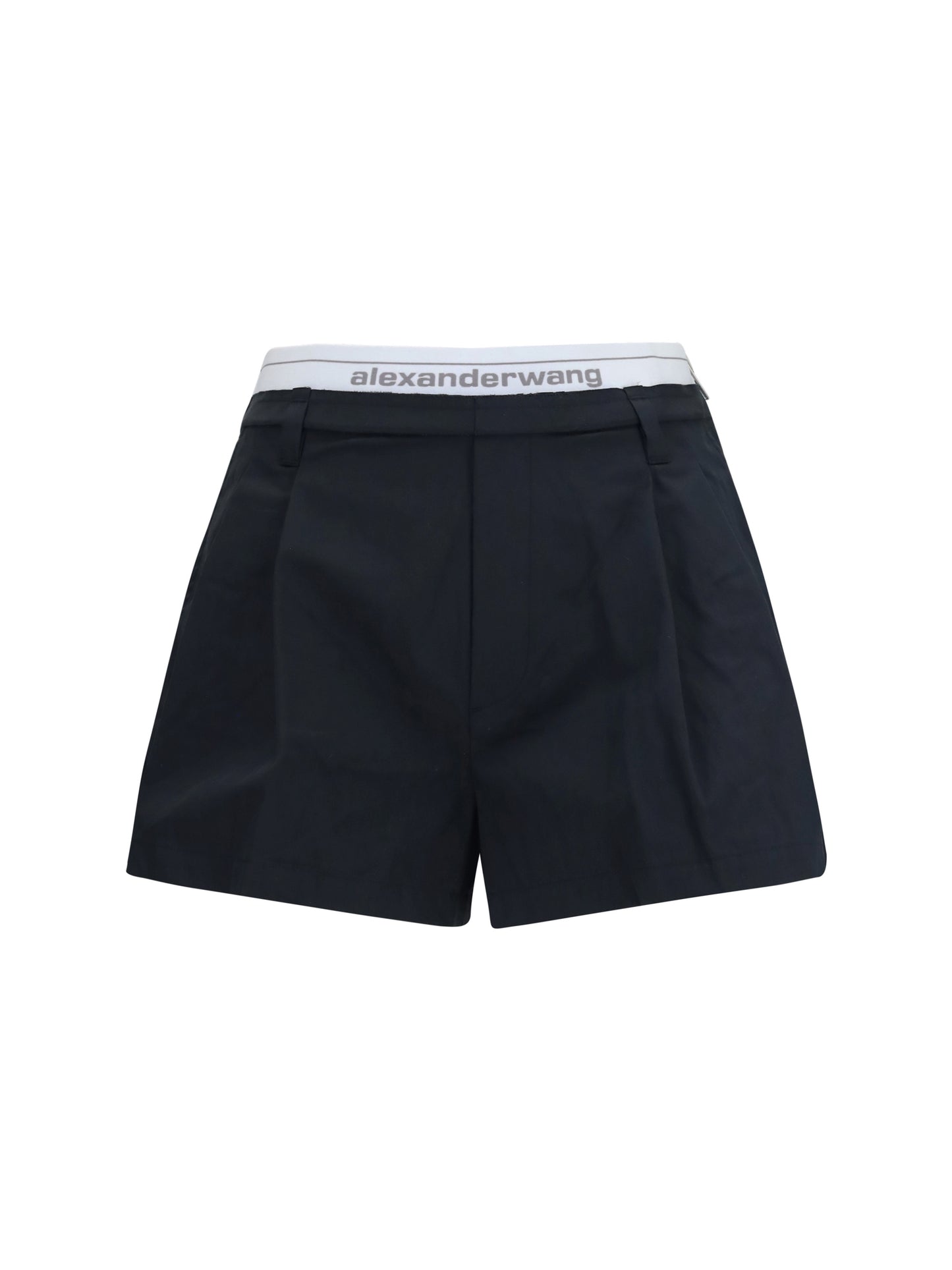 Alexander Wang Women Cotton Shorts With Elastic Waistband ALEXANDER WANG