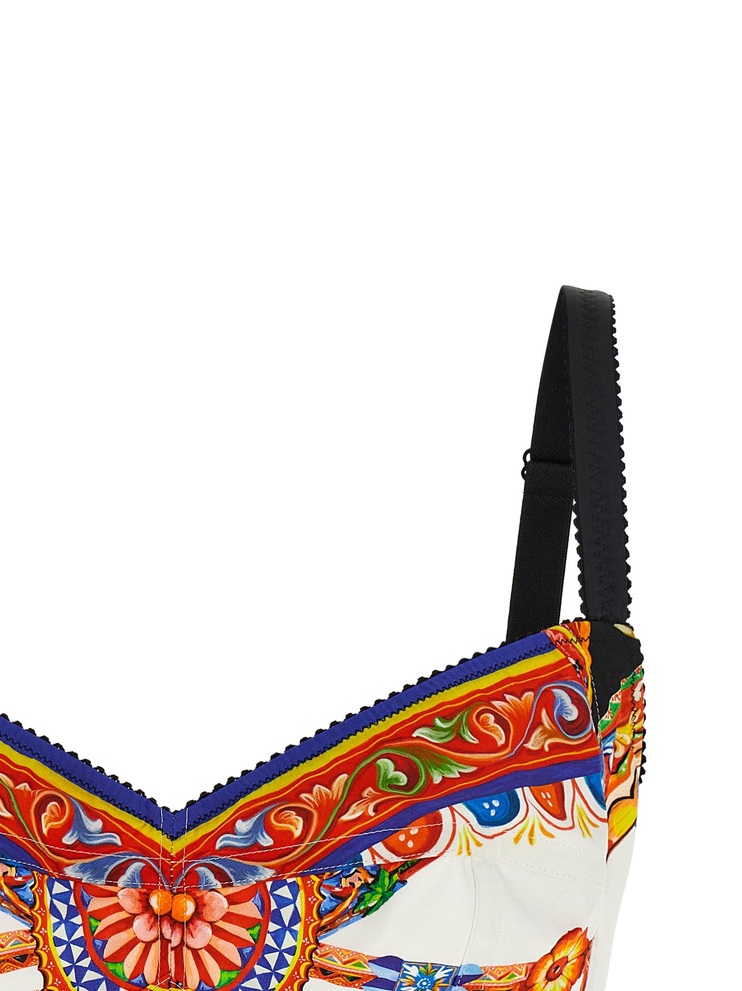 Dolce & Gabbana Women 'Carretto' Crop Top DOLCE & GABBANA