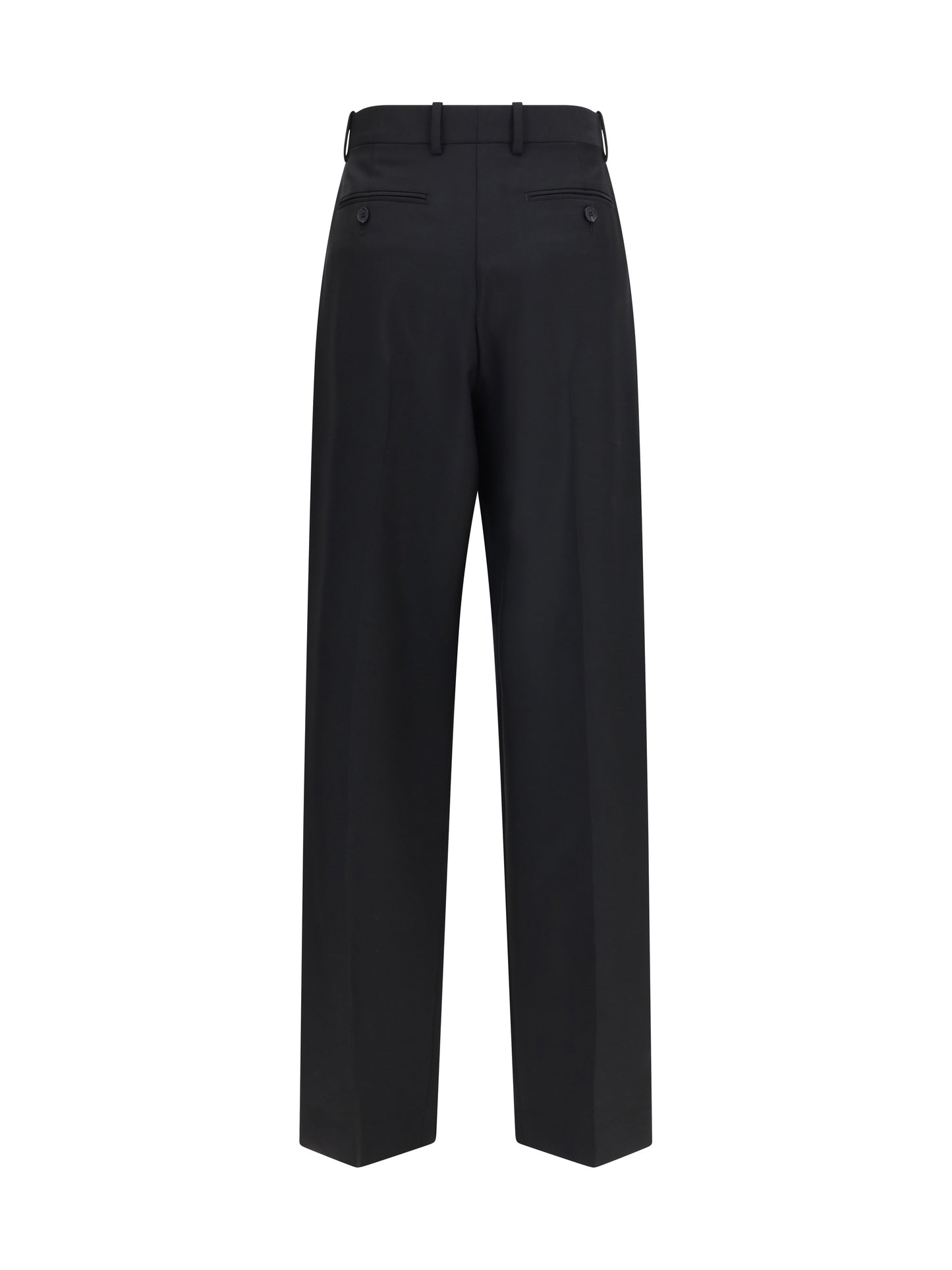 Givenchy Women Double-Pleat Pants In Wool And Mohair GIVENCHY