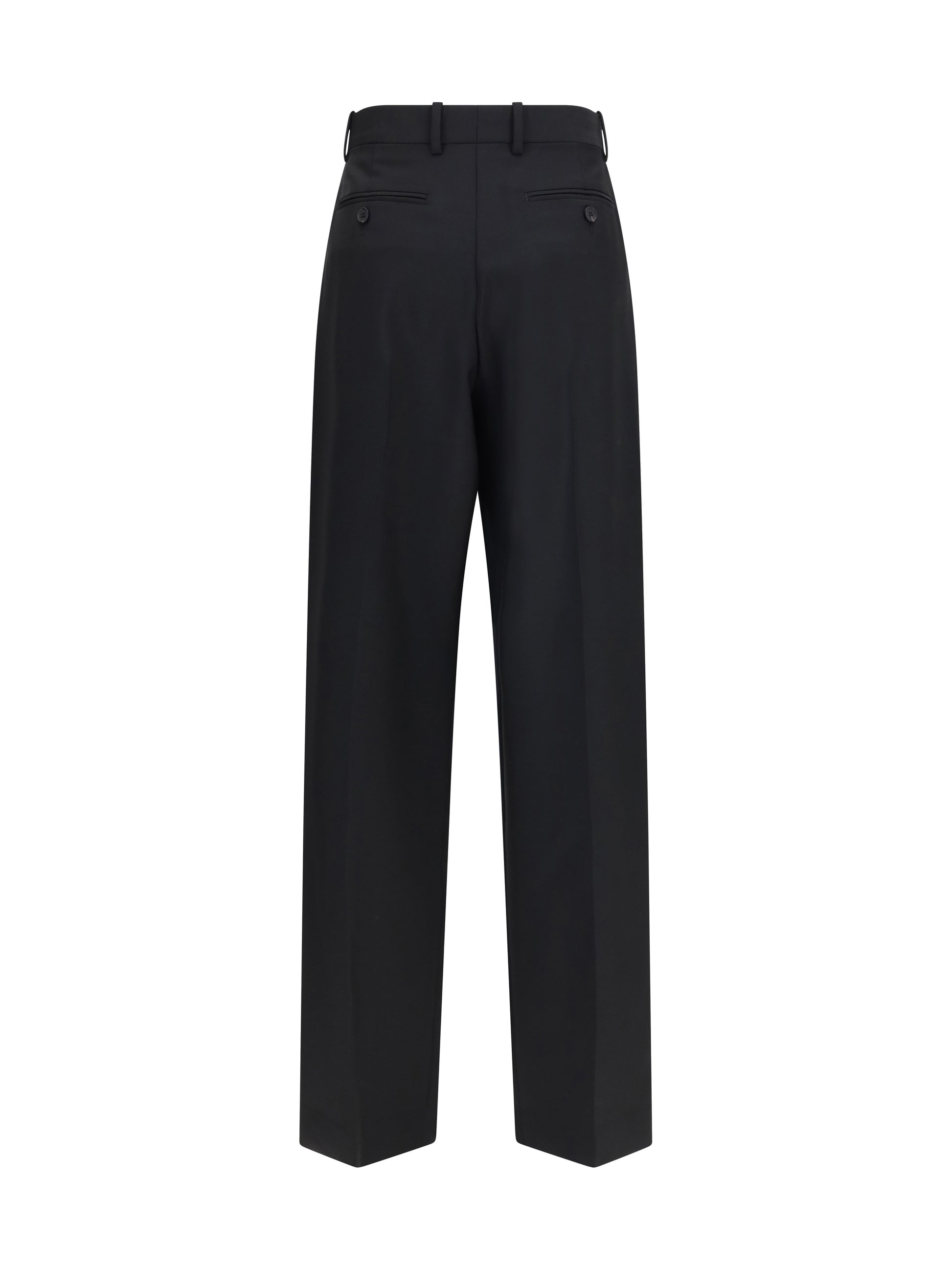 Givenchy Women Double-Pleat Pants In Wool And Mohair GIVENCHY