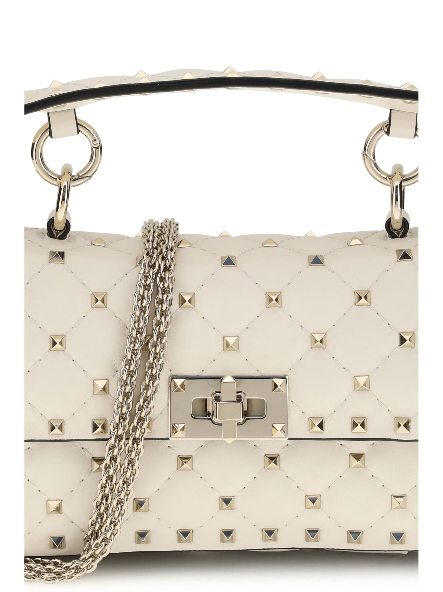 Valentino Garavani Women Rockstud Spike Mini Top Handle Bag In Nappa VALENTINO GARAVANI