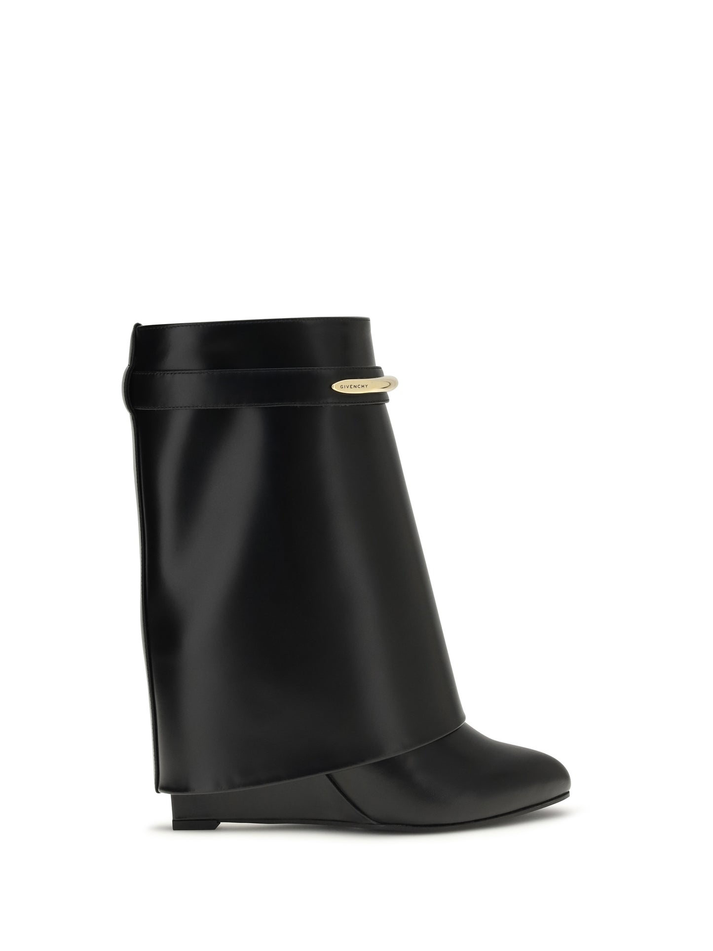 Givenchy Women Leather Shark Ankle Boots GIVENCHY