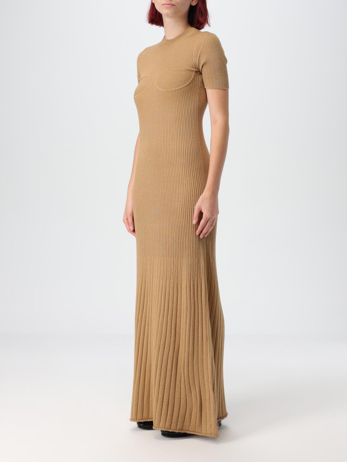 Max Mara Dress Woman Beige MAX MARA